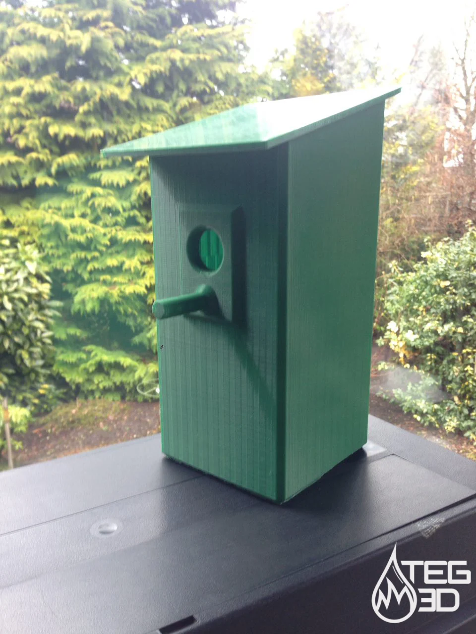 Functional Birdhouse for Great Tits