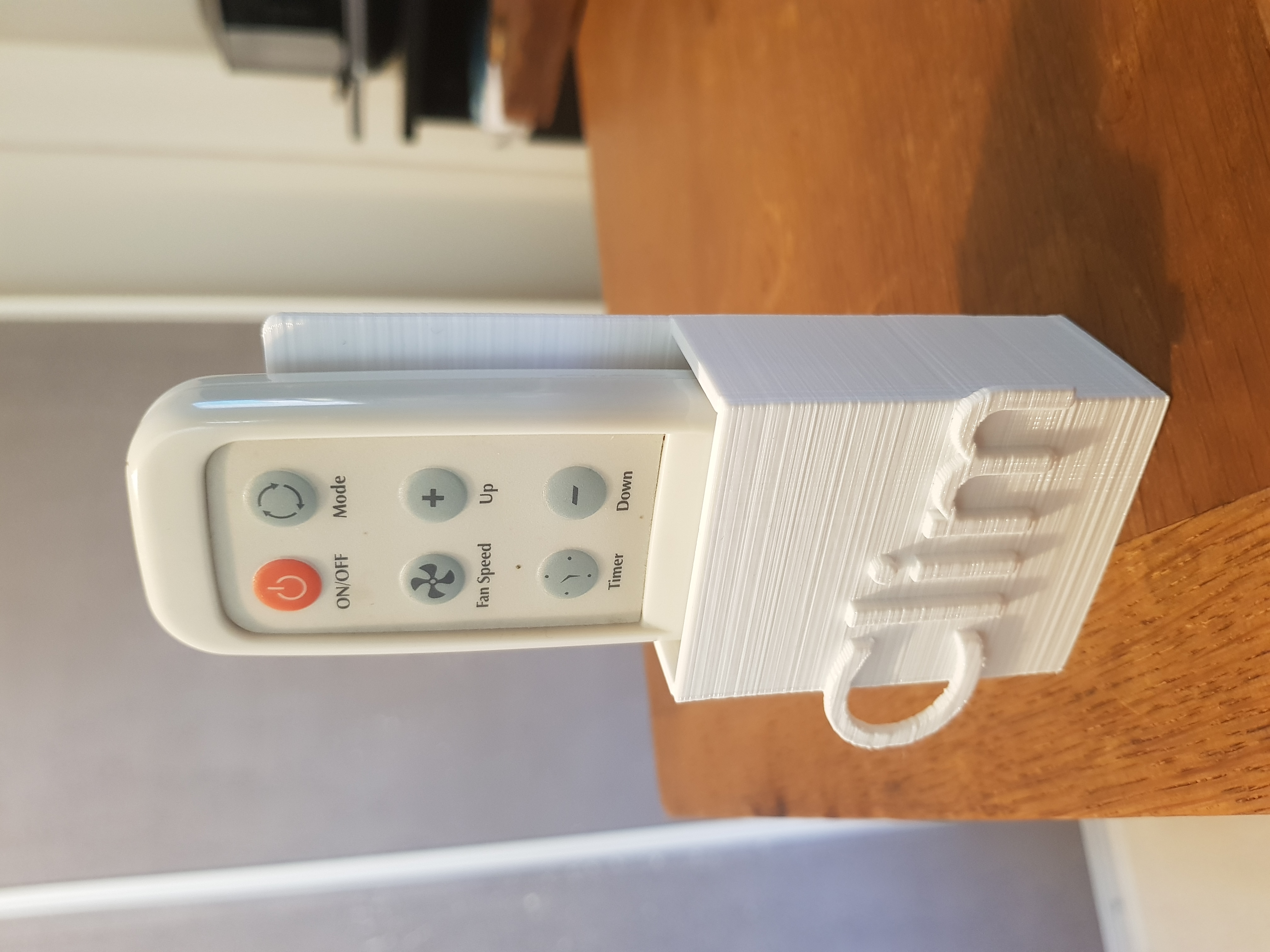 Air conditioner remote holder