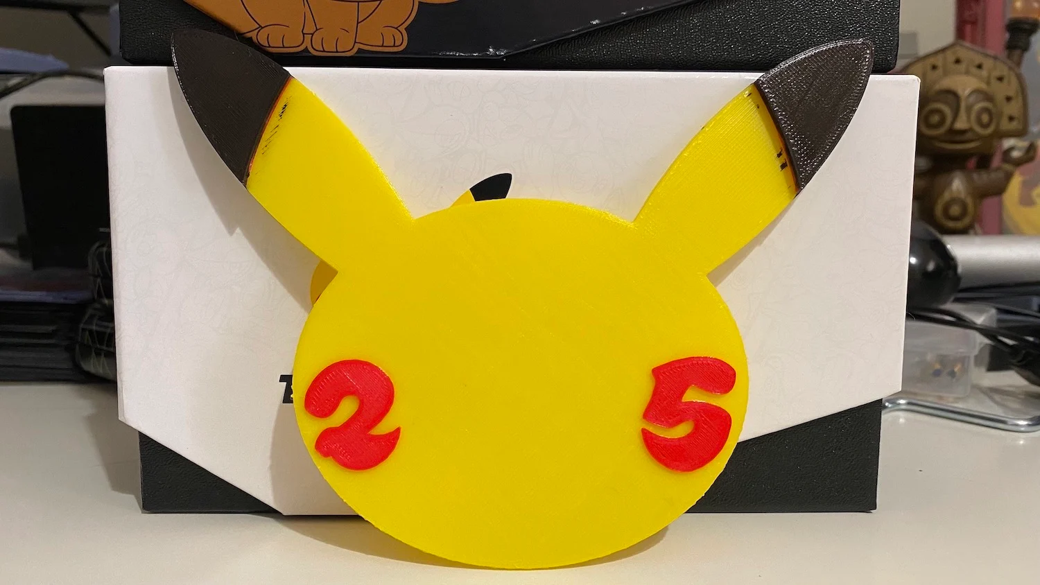 Pokémon 25th anniversary Pikachu Logo