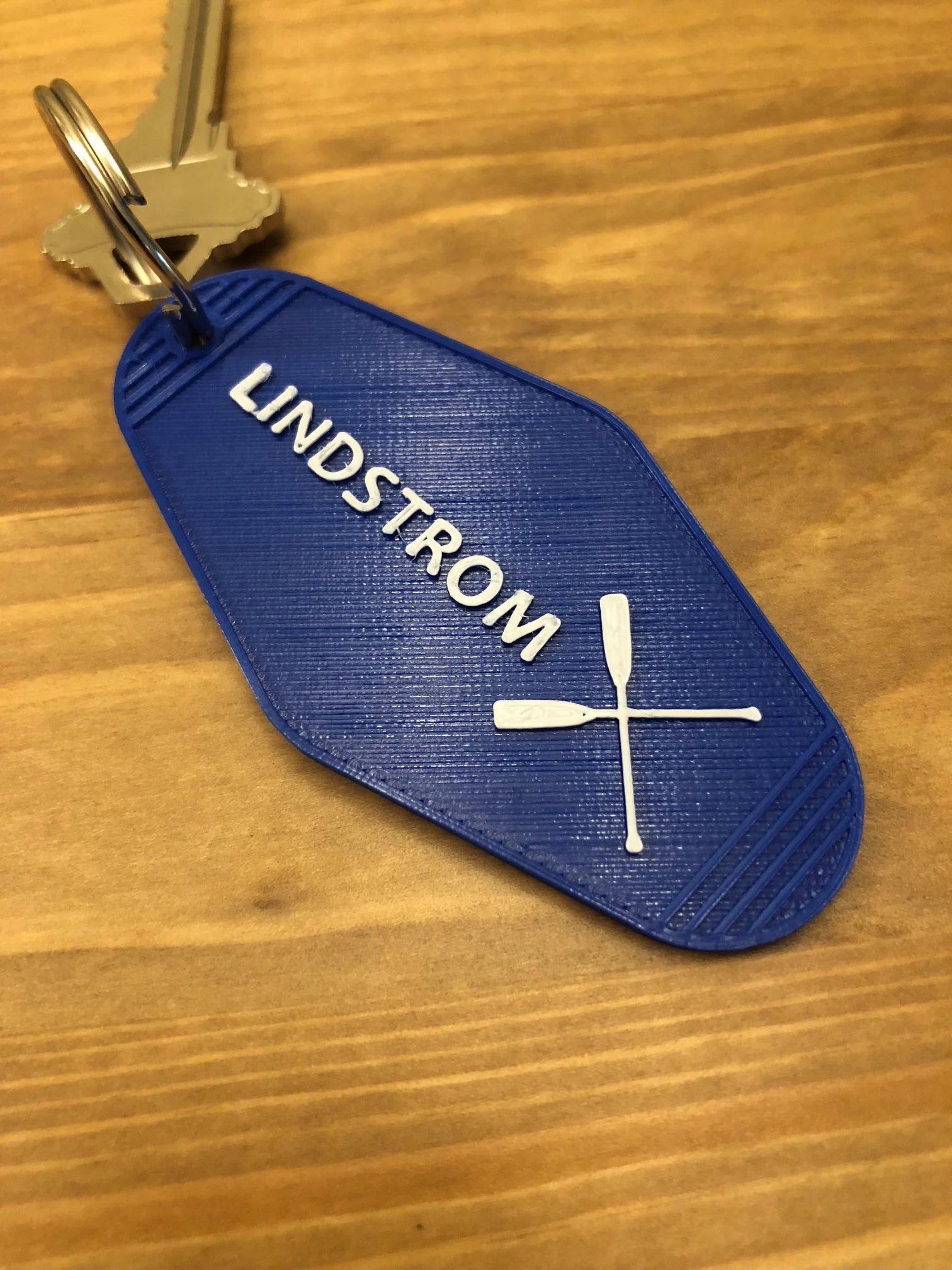 Retro Motel Keychain