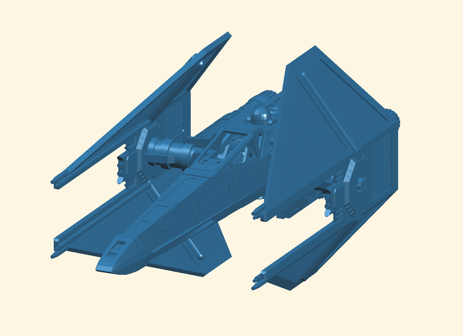 Star Wars - Ugly starship Grey Death