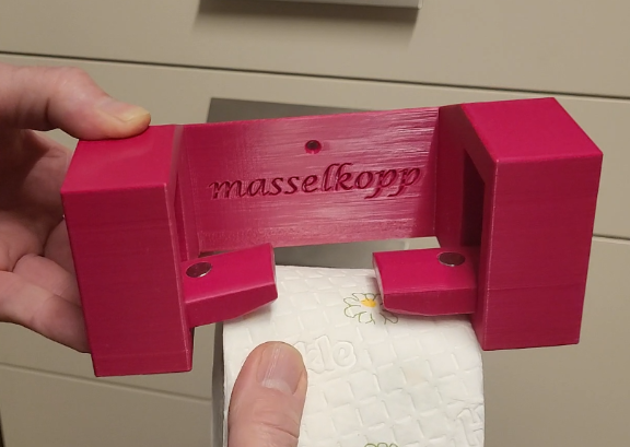 Toilet paper holder Remix