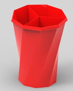 Cestino rifiuti differenziata (CARTA-PLASTICA-INDIFFERENZIATA)