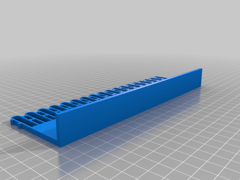 sock clips for drying rack - squared, mount with zip ties
