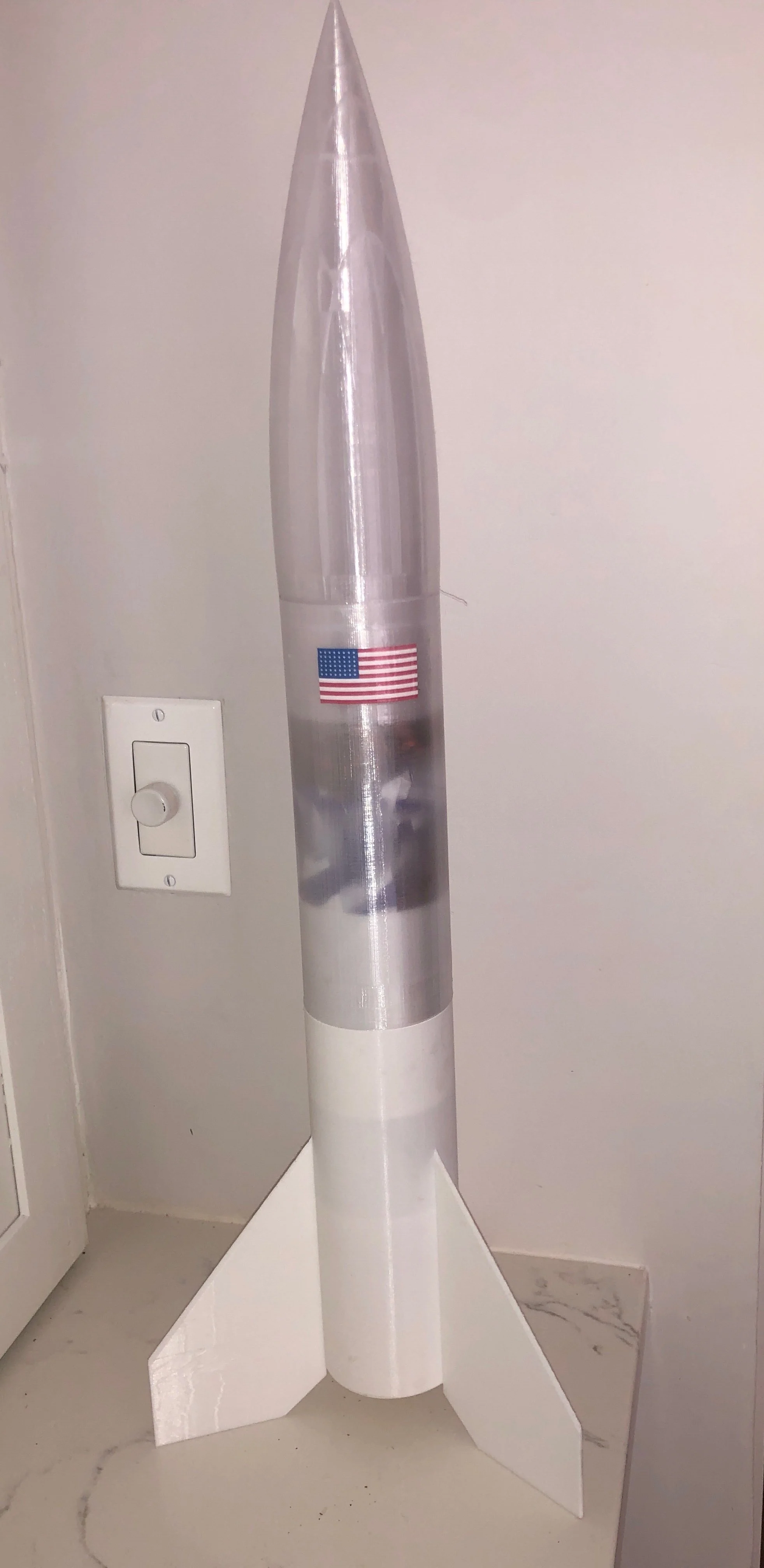 Estes Style Model Rocket
