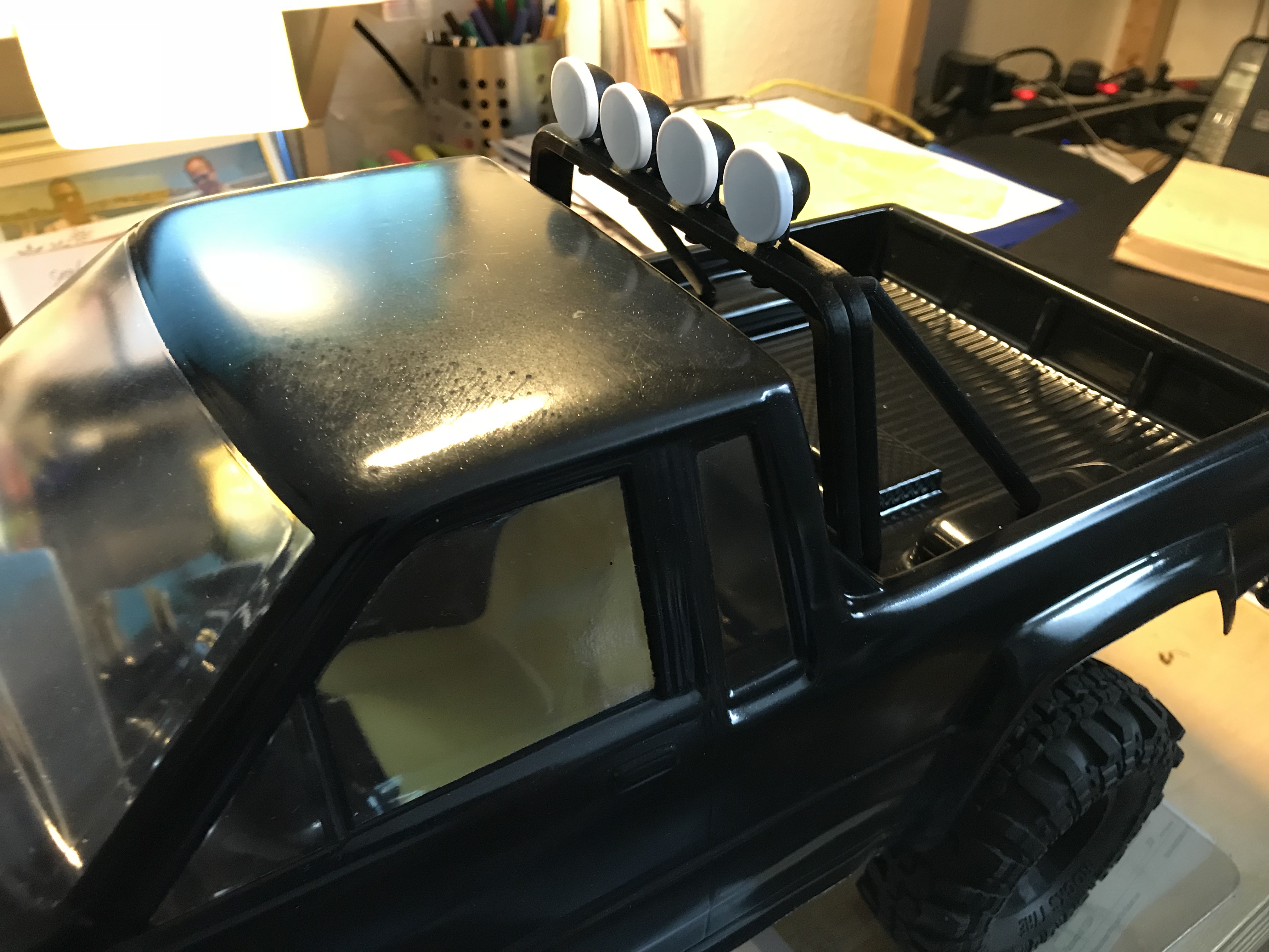 Toyota SR5 SCX10 1:10 RC Car Rollbar / Lampenträger