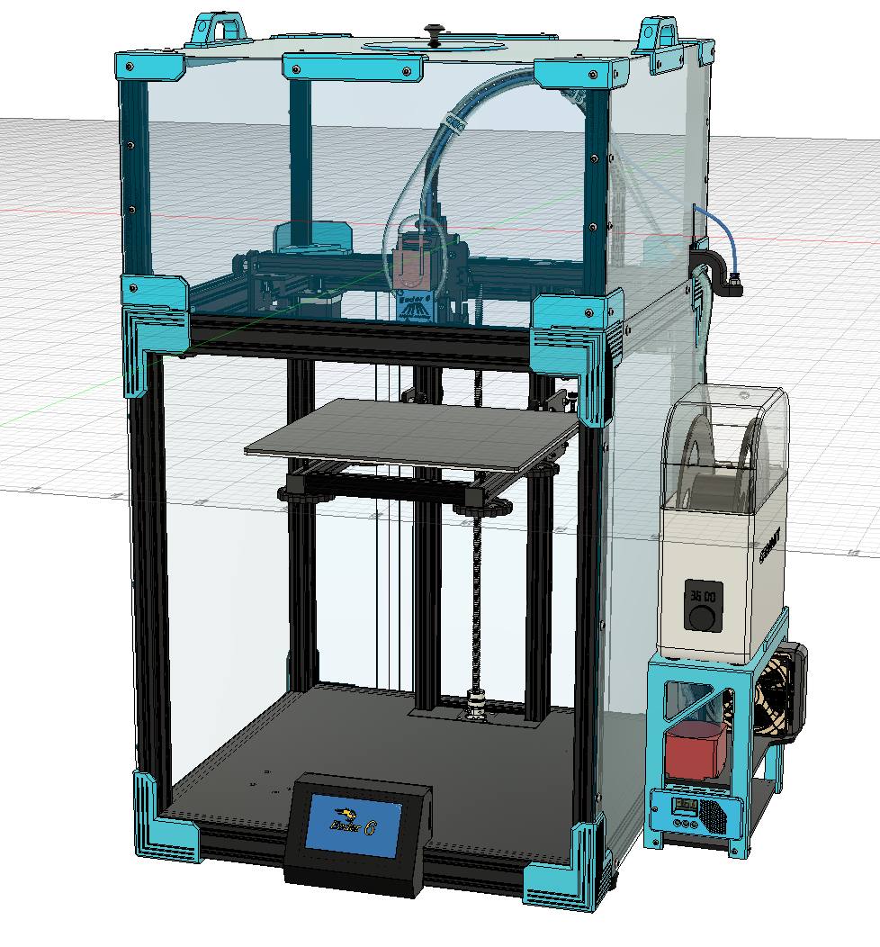Ender6 liquidcooling CAD