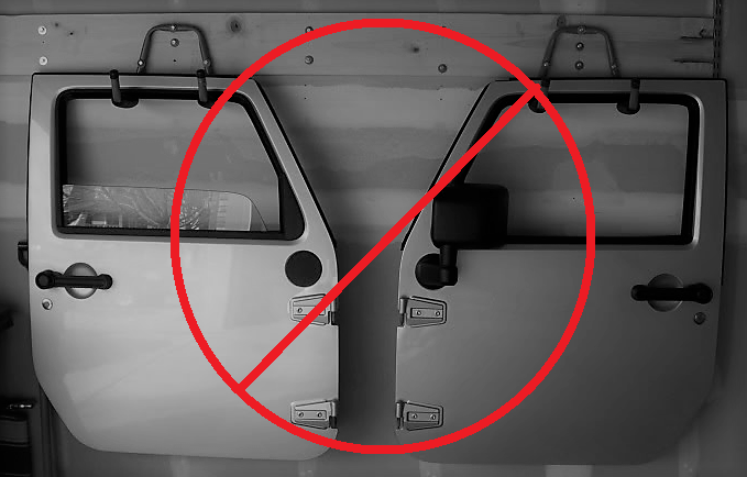 Jeep Door Storage Hanger