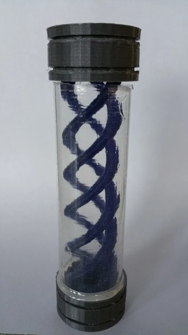 Resident Evil T-Virus Vial (With Vial Container)