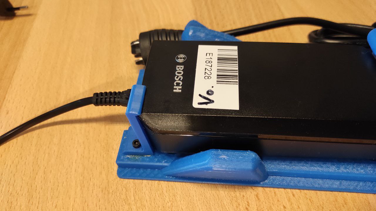 Clip for Bosch eBike FastCharger Wall Mount