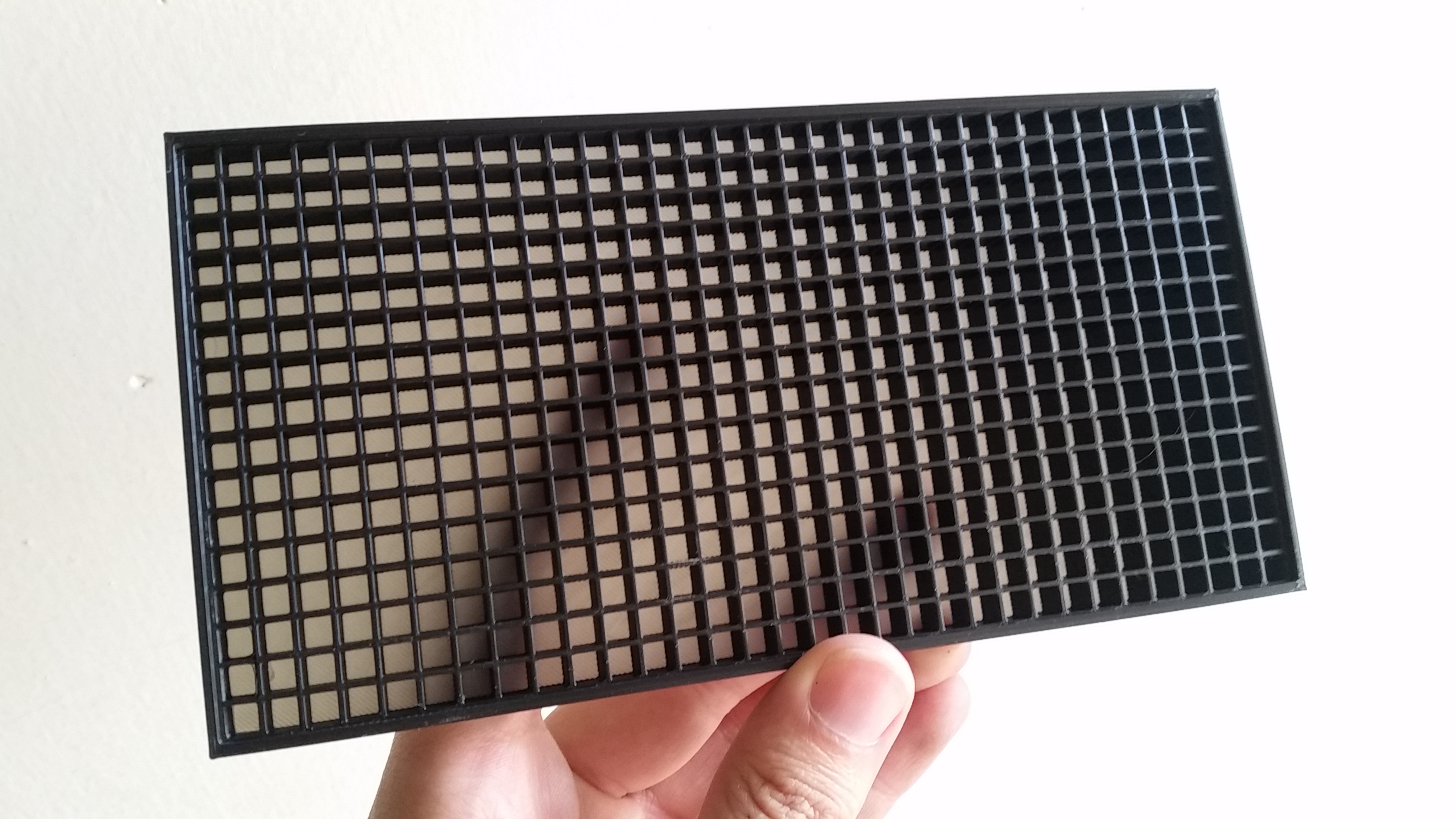 LED Matrix Diffuser Grid