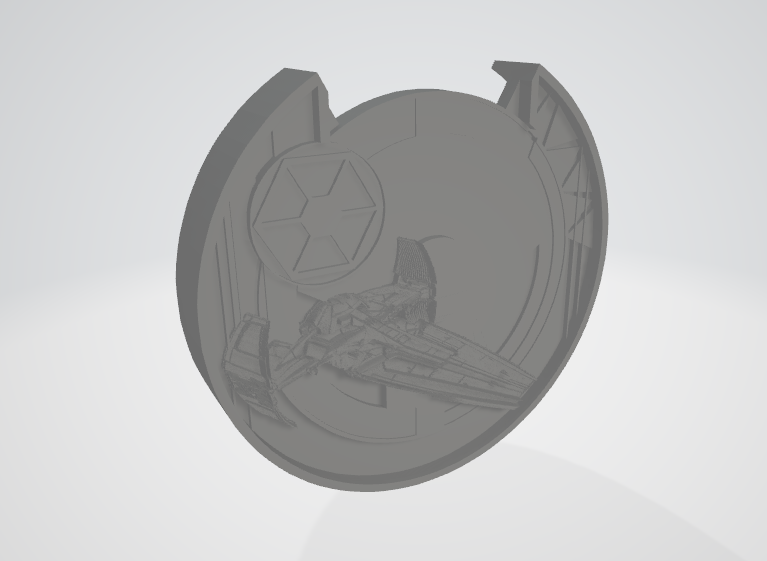 Sith Infiltrator Dial Cover - X-Wing