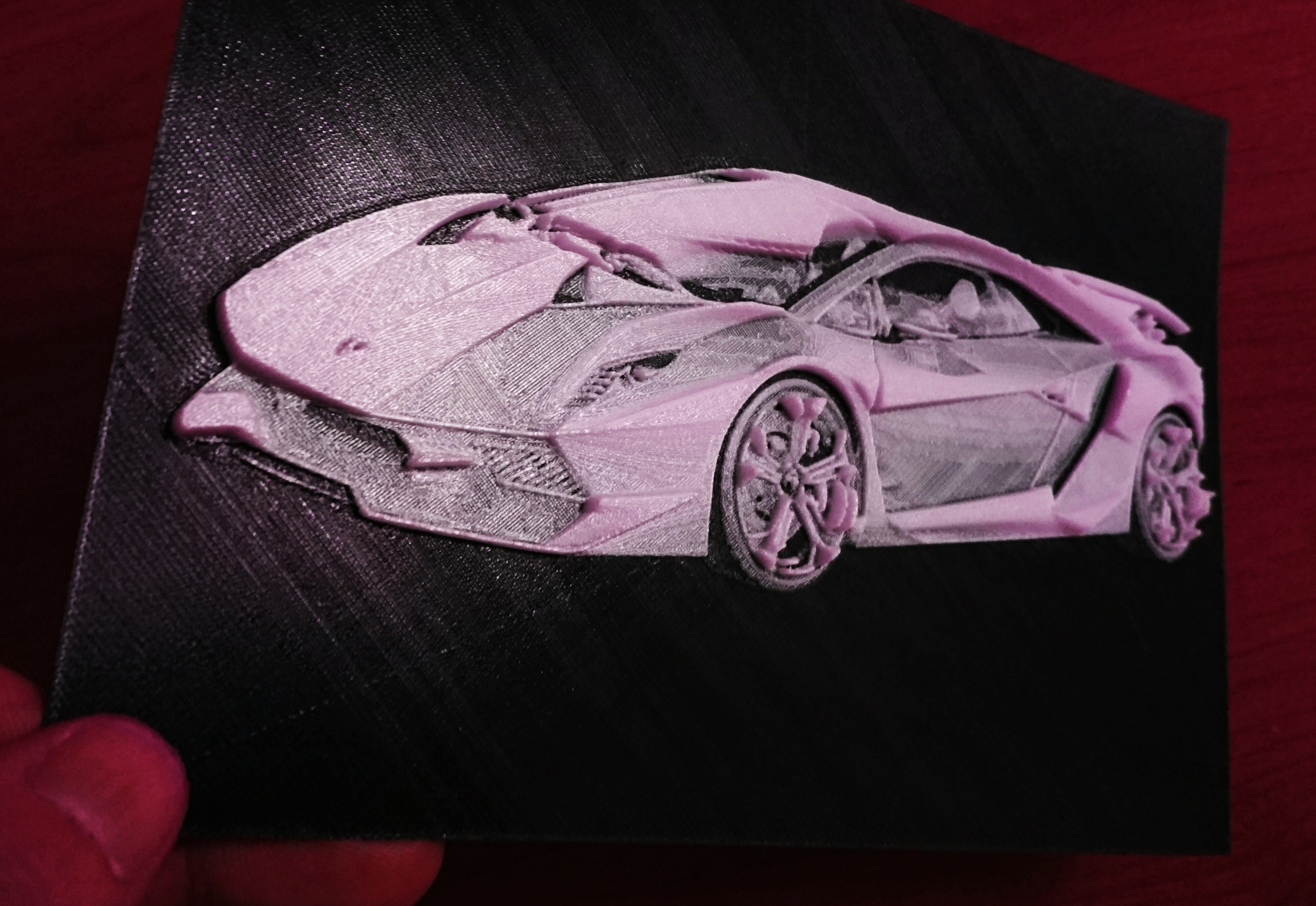 3D Lamborghini Sesto Elemento