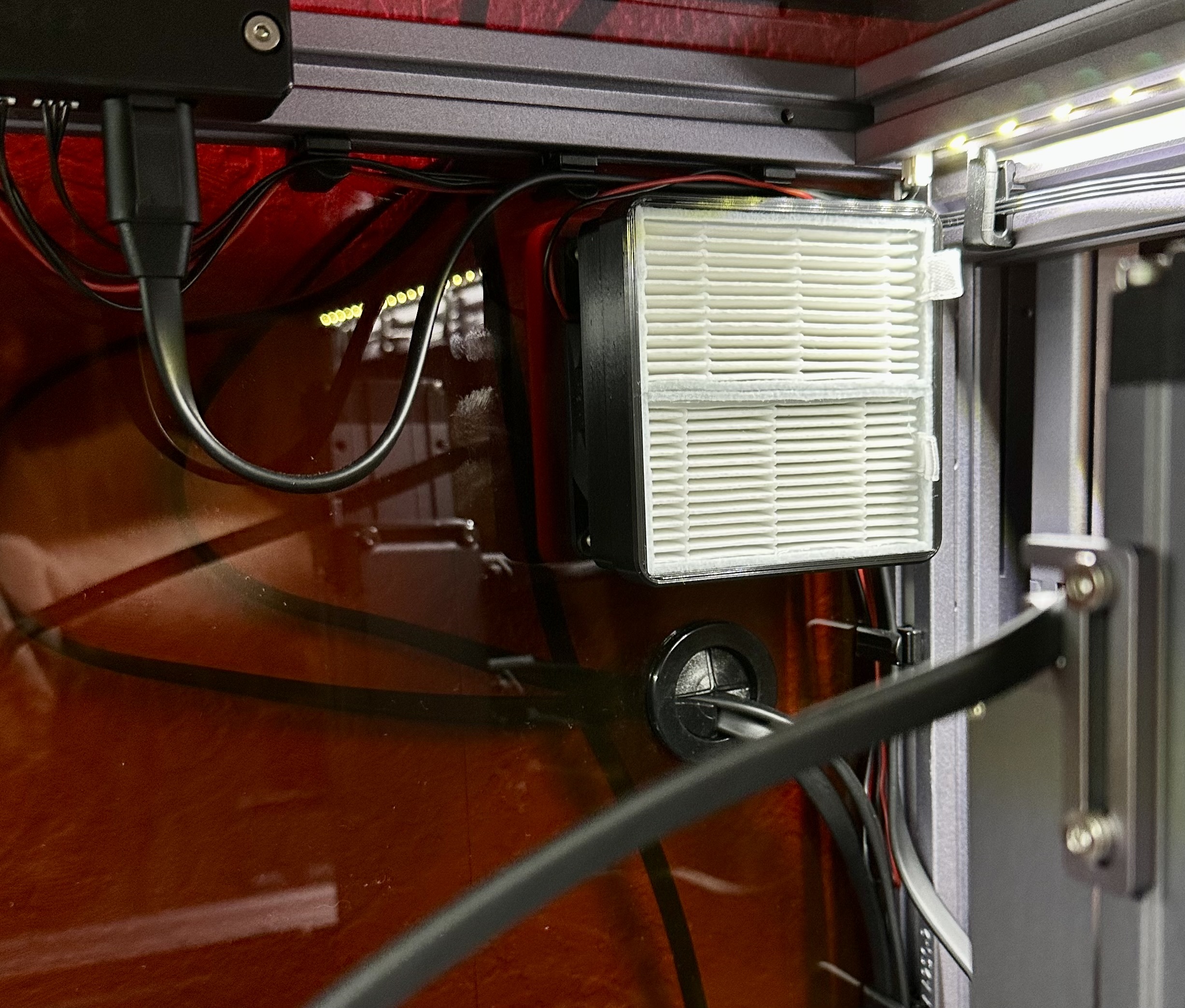 Snapmaker 2.0 HEPA Filter 80x80 mm Lüfer Fan Gehäuse Enclosure