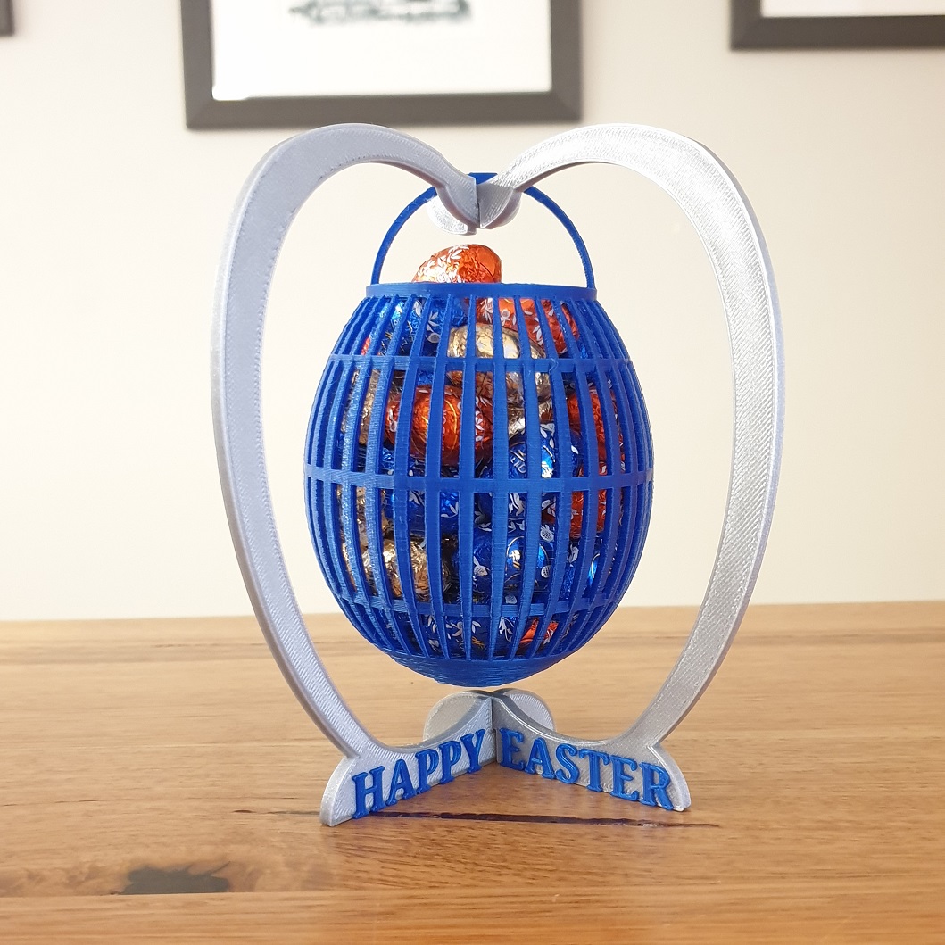 Easter basket and stand