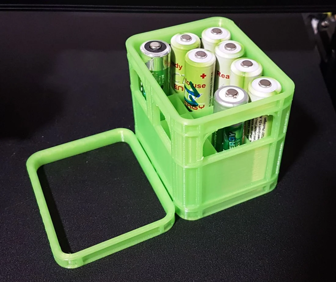 Beer Crate Battery Holder Organizer 2x1 2x2 3x1 3x2 4x1