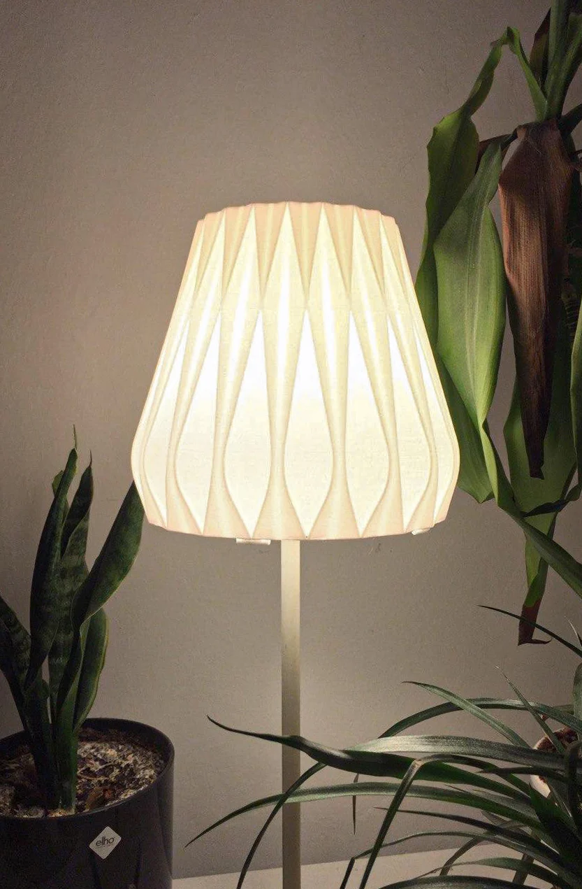 Lamella bedside lamp