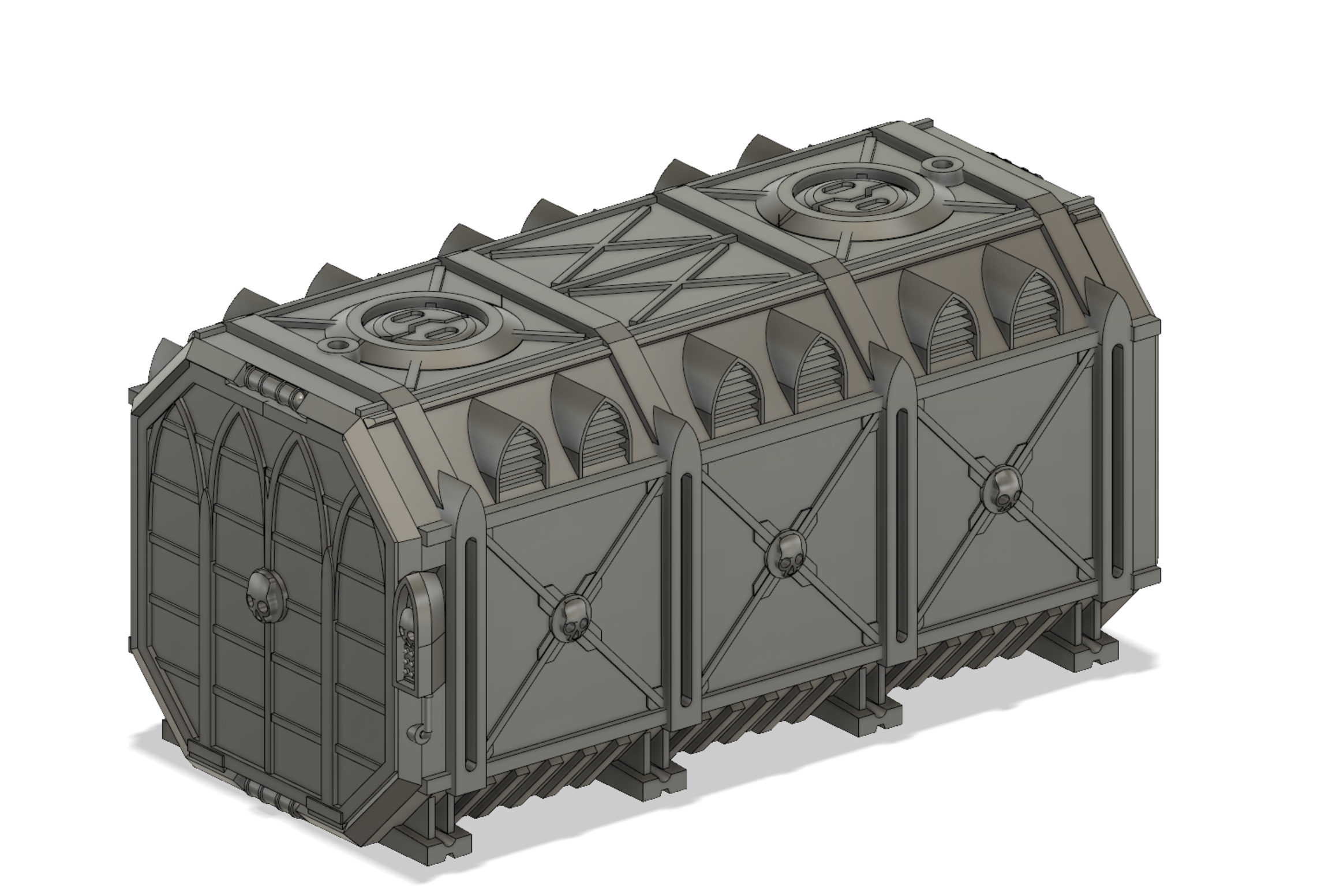 Gothic Cargo Containers compatible with Titanicus