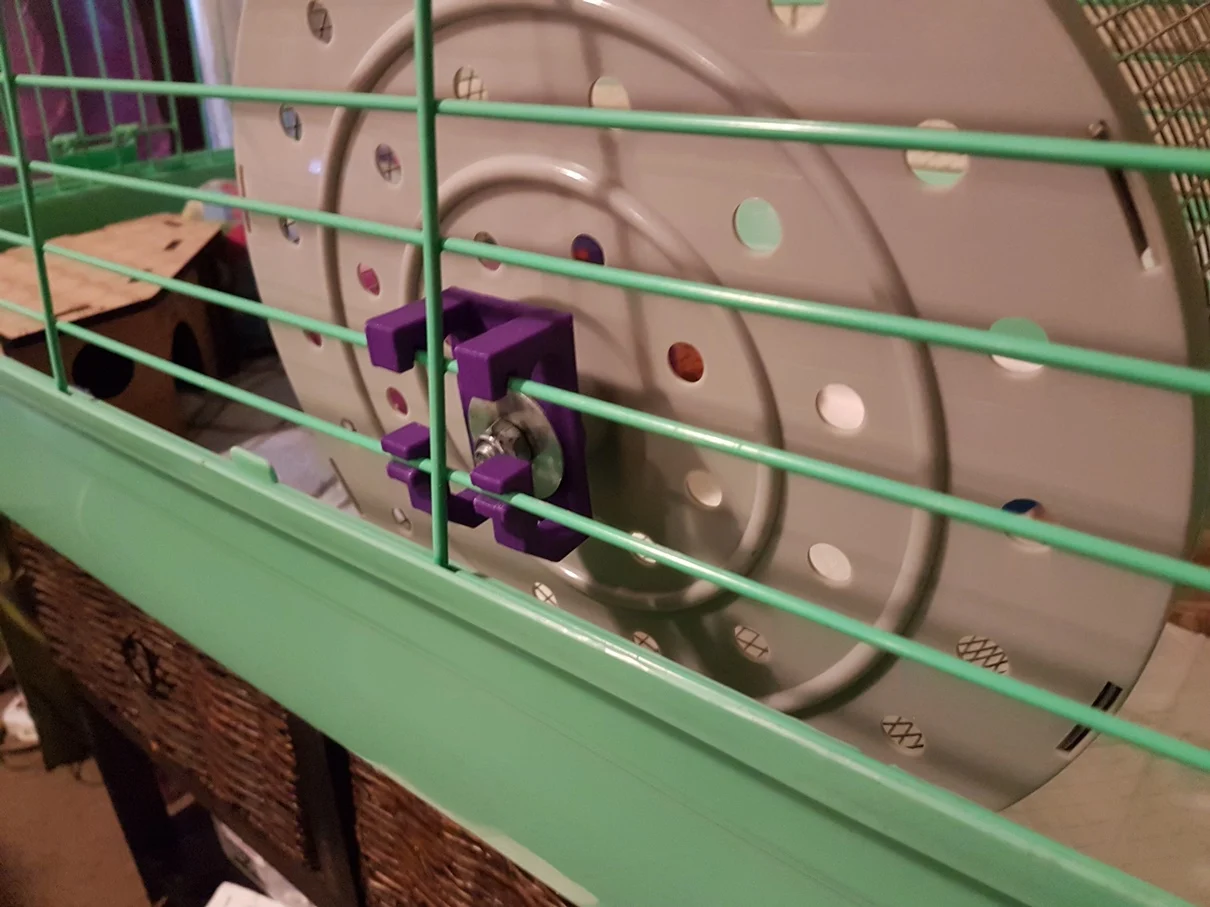Pet Exercise Wheel Cage Bracket