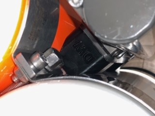 Mount for MetalSub Tank Battery Mount 10L / 12L 172cm Diameter Twin / Double Scuba Diving Bottle / Tauchgerät Akkuhalterung Doppelflasche