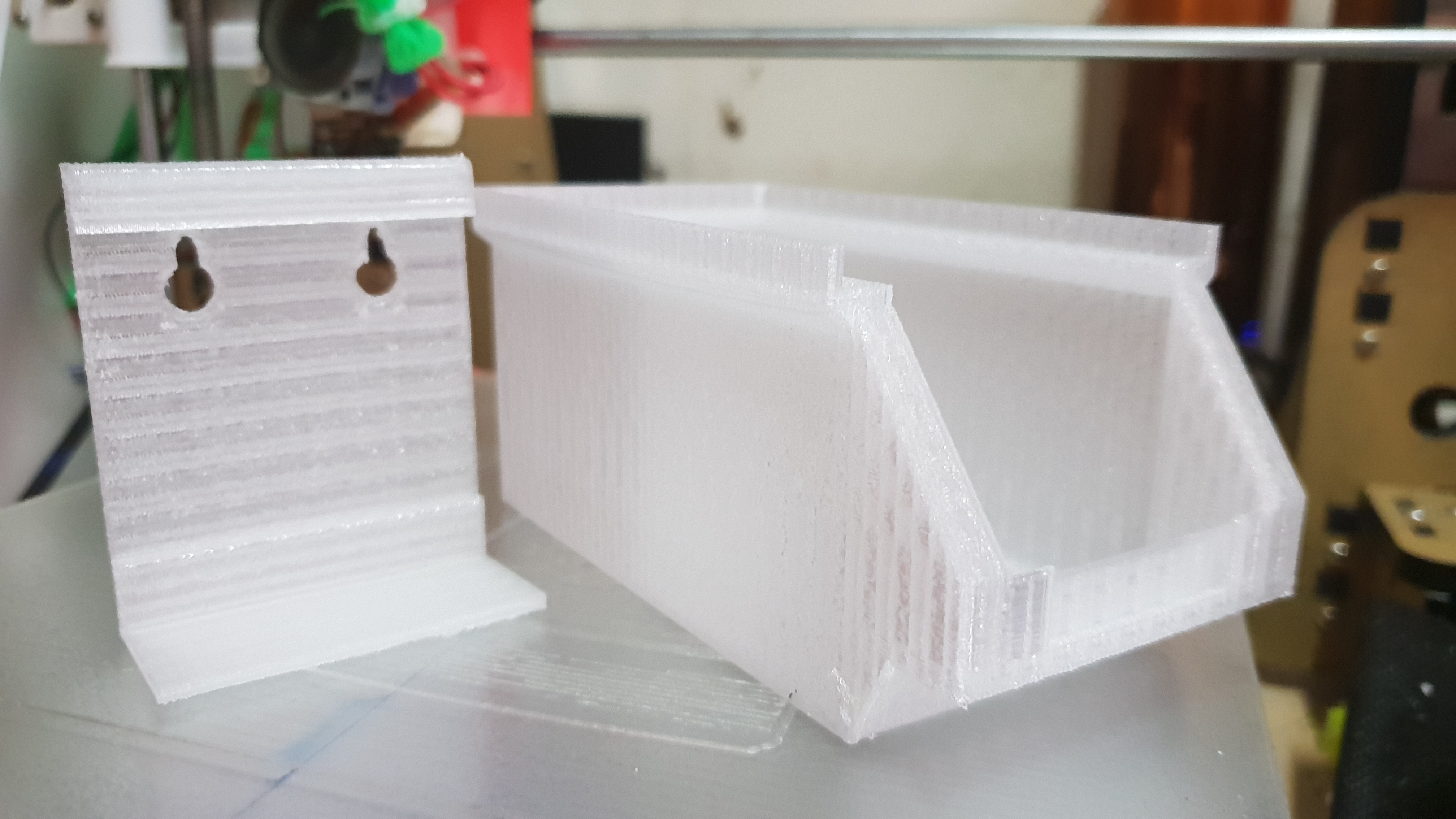Stackable Box with Wall mount