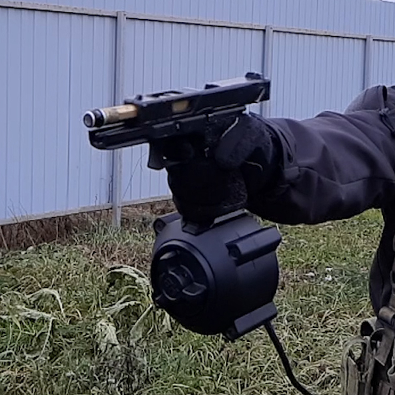Drum mag for Glock 17/18 GBB (only airsoft HPA)