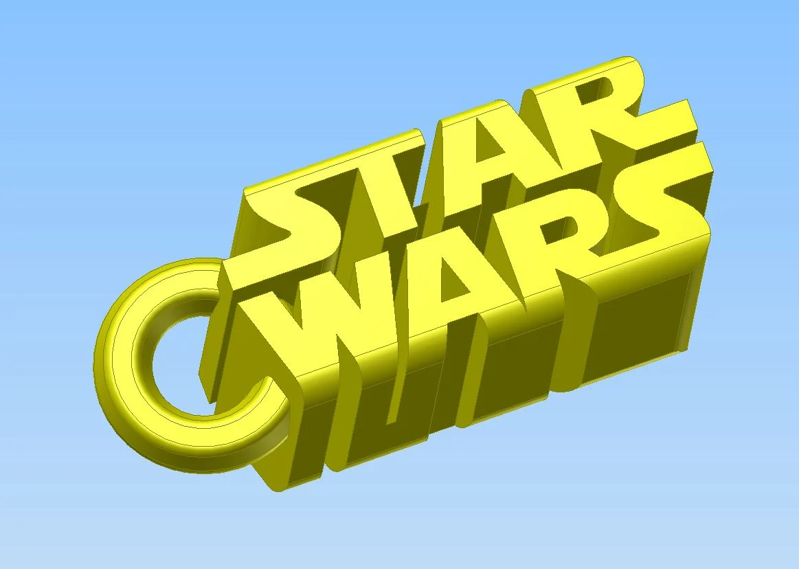 Portachiavi STAR WARS V1 - Keychain STAR WARS Version 1