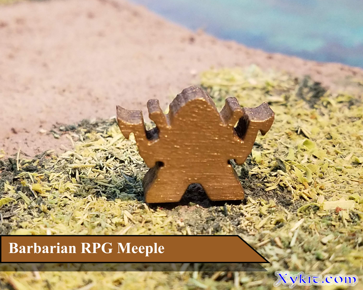 Barbarian Meeple - RPG - DnD
