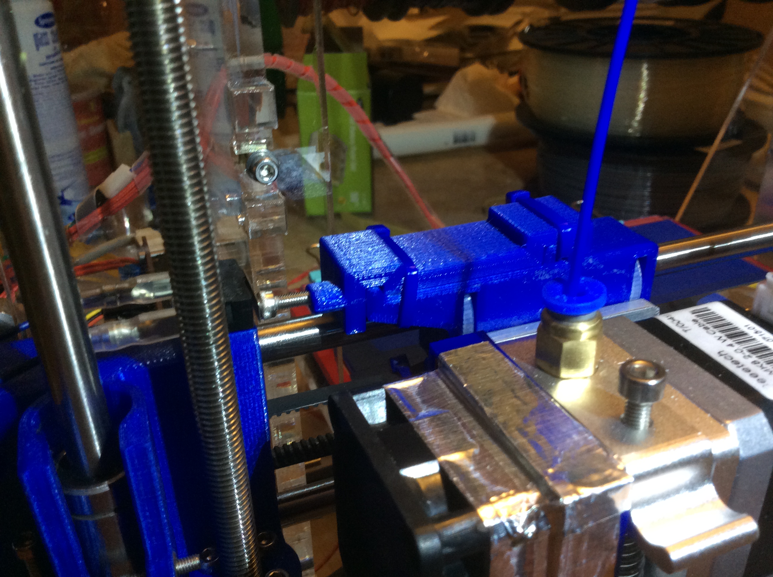GEEETech Prusa i3b Acrylic X-axis adjustable endstop extension