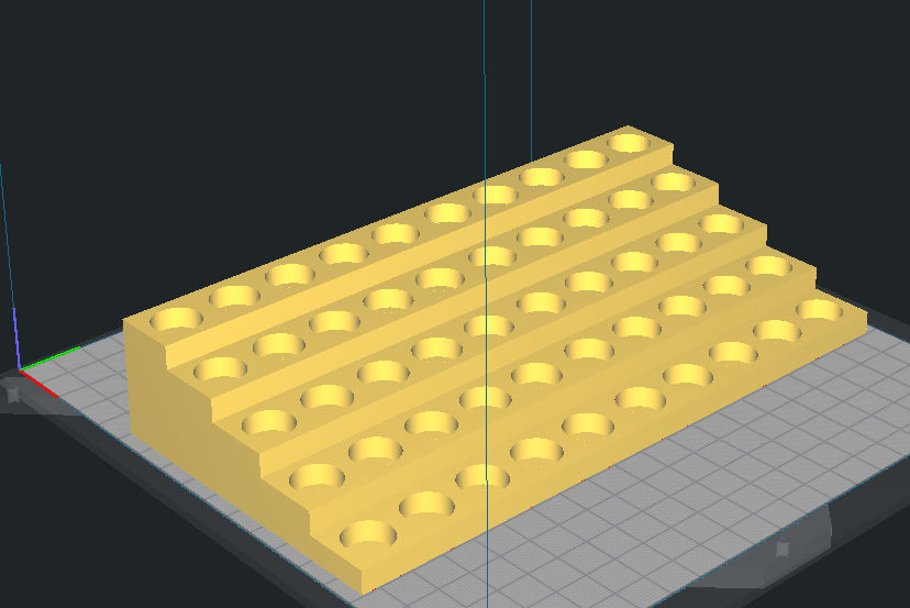 Reloading block tray steps Pistol