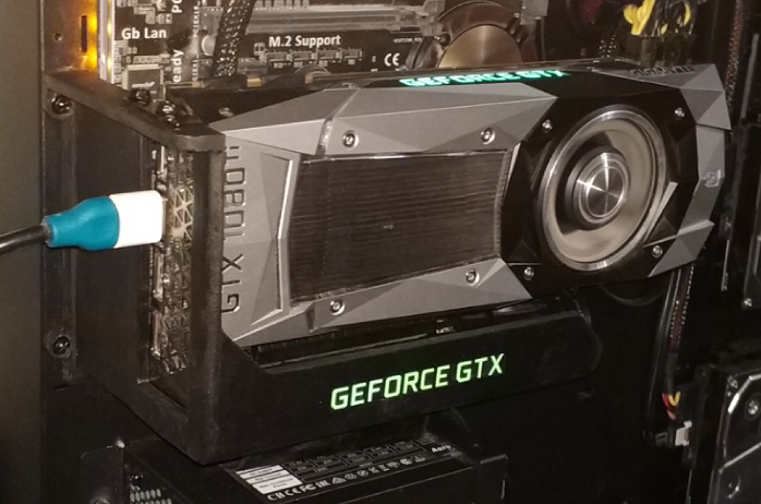 Thermaltake Core P5 Video Card Mount