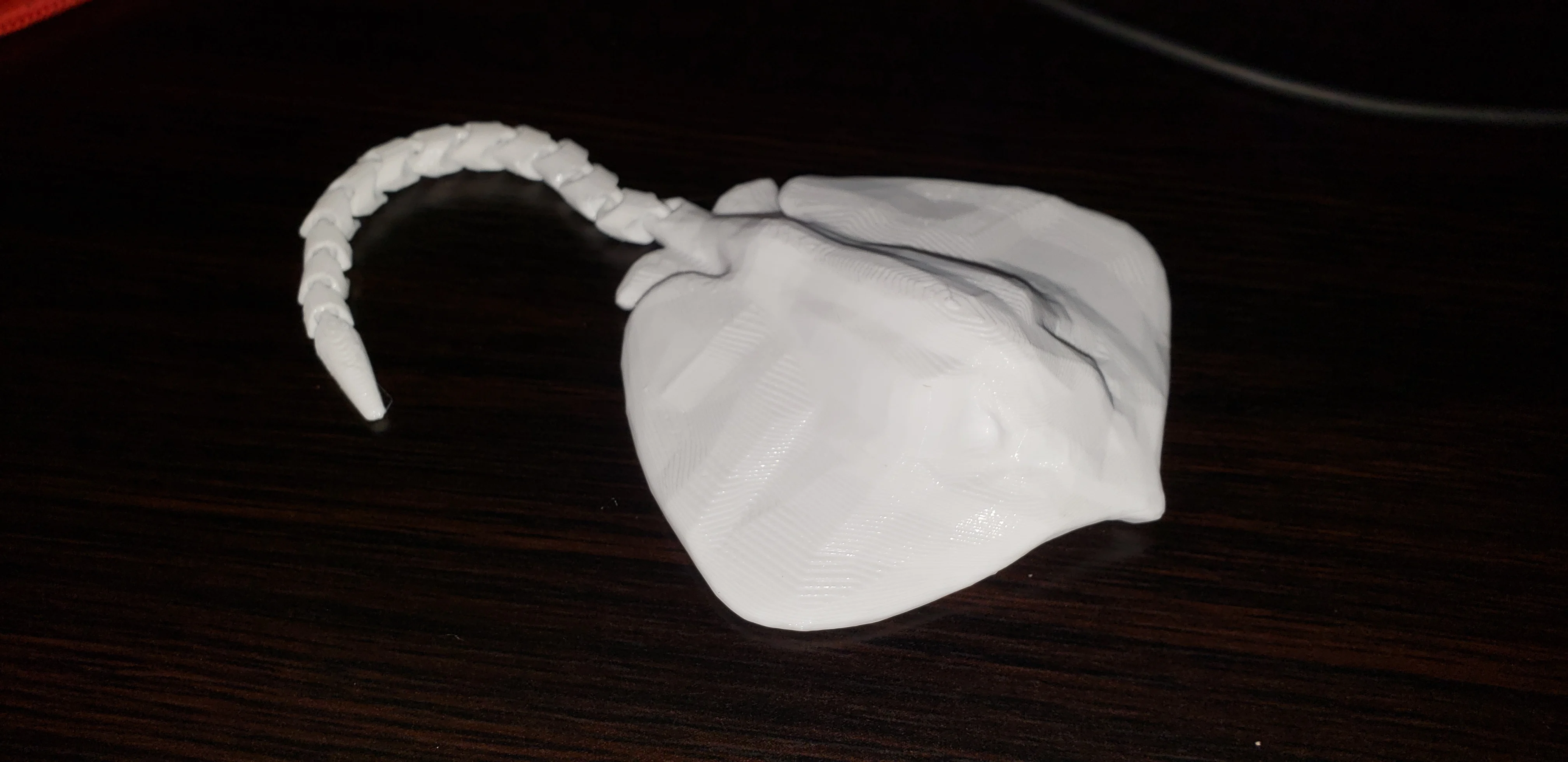 Simple Stingray with Movable Tail