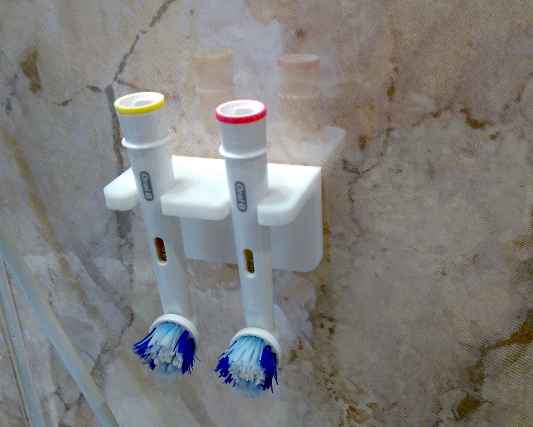Oral B toothbrush wall holder remix