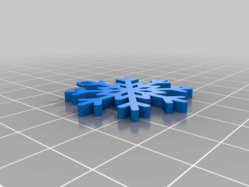 EARRING SNOWFLAKES COPO DE NIEVE