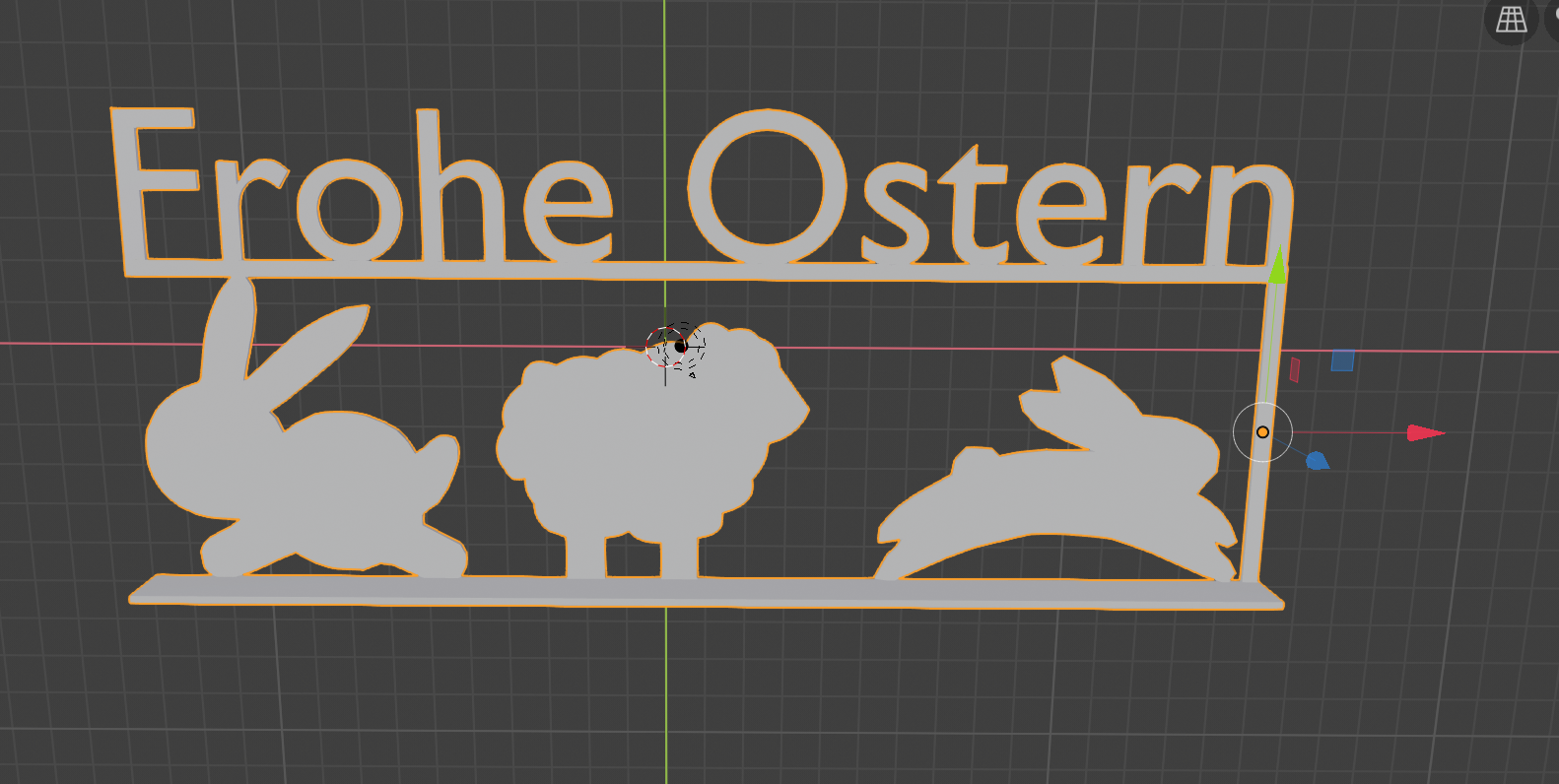 frohe ostern hasen lamm