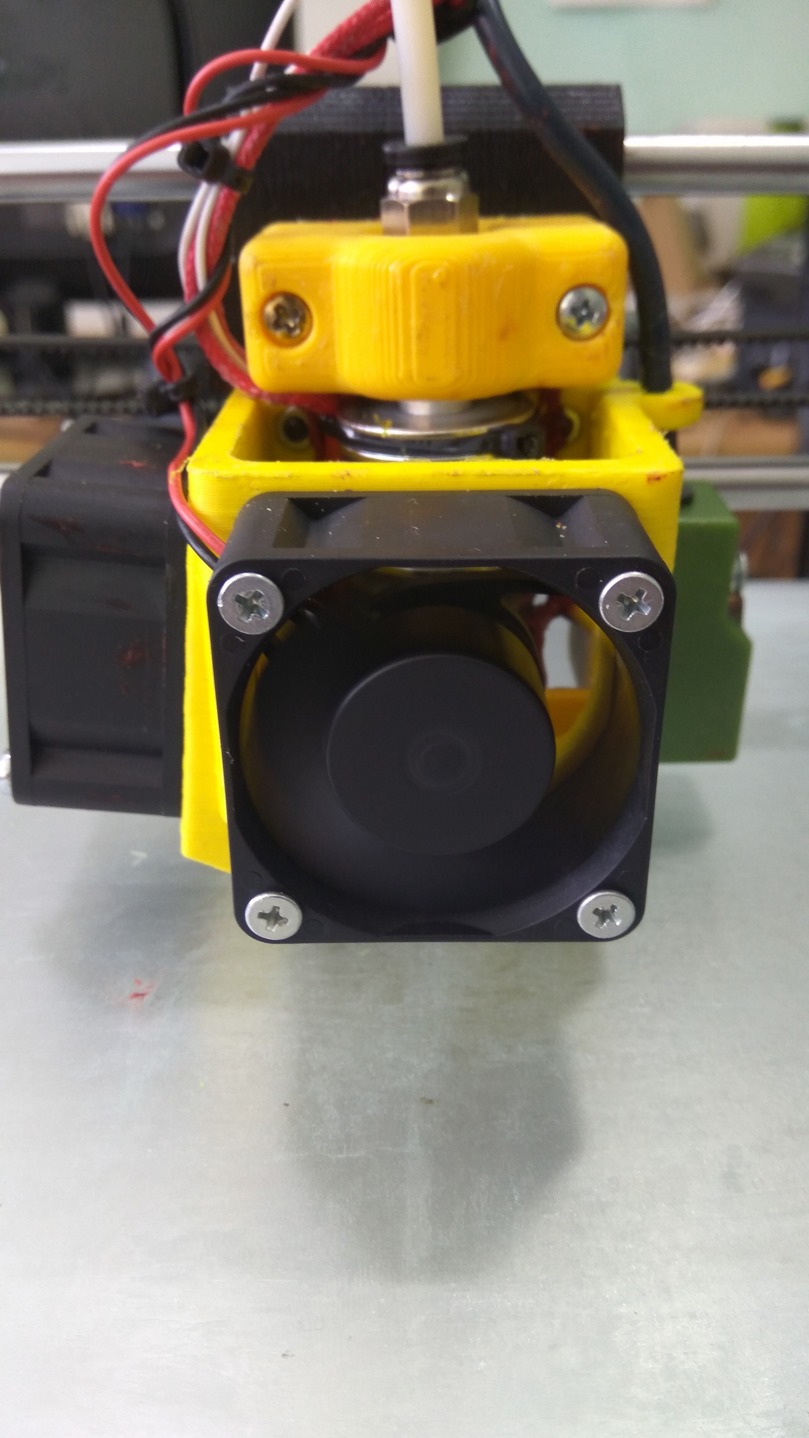 DMS DP5 - 40mm fans duct and holders, auto-leveling sensor mount