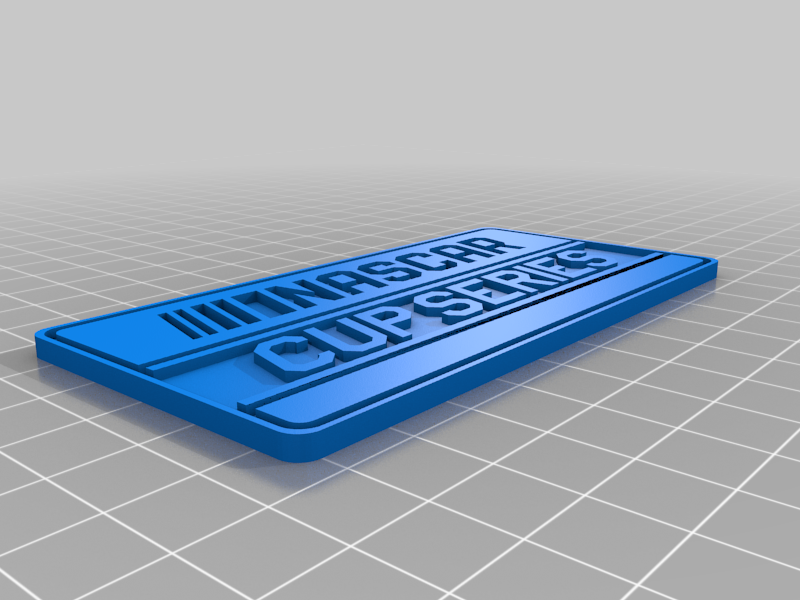 NASCAR cup badge
