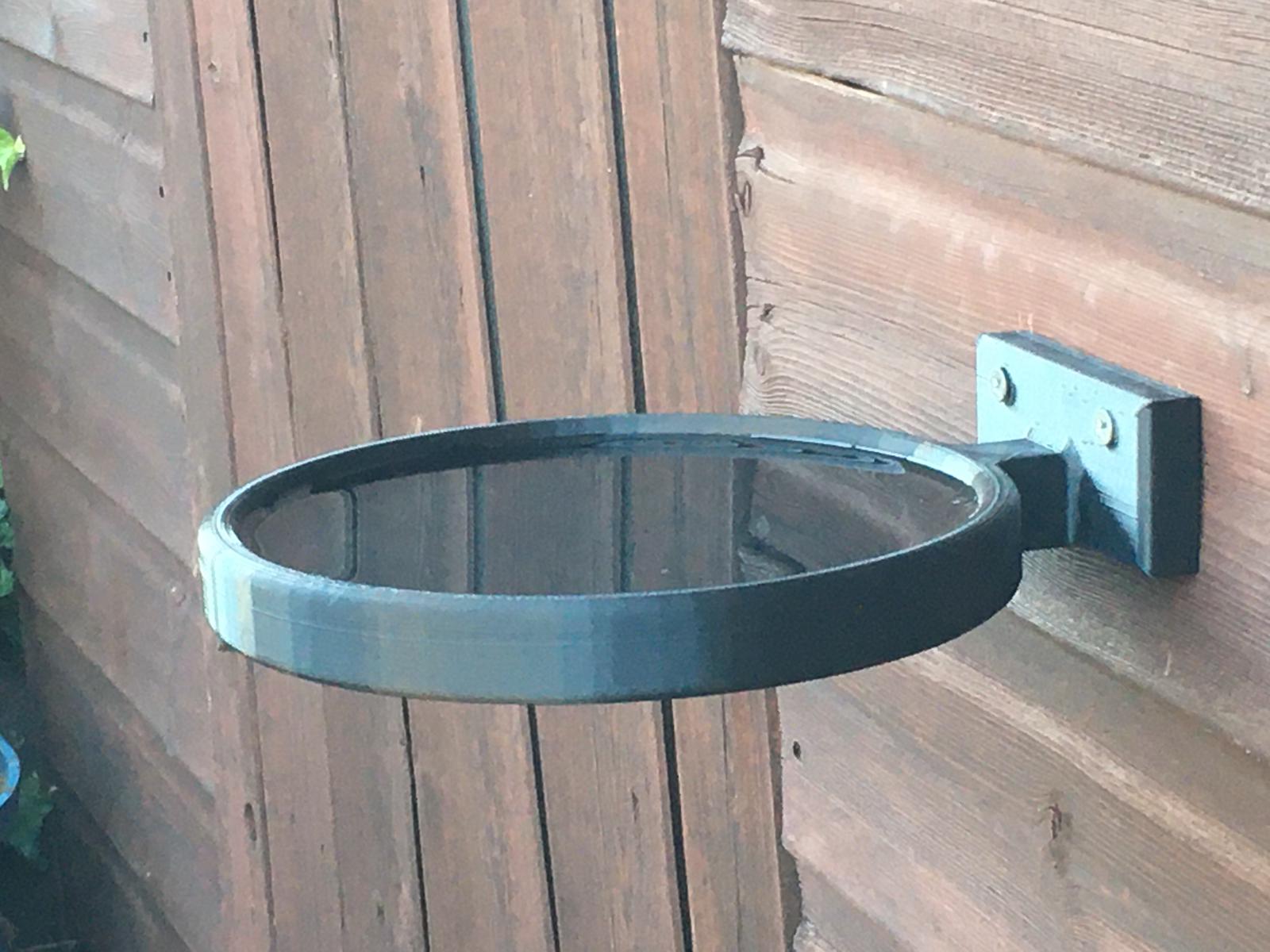 Bird Bath wall-mounted