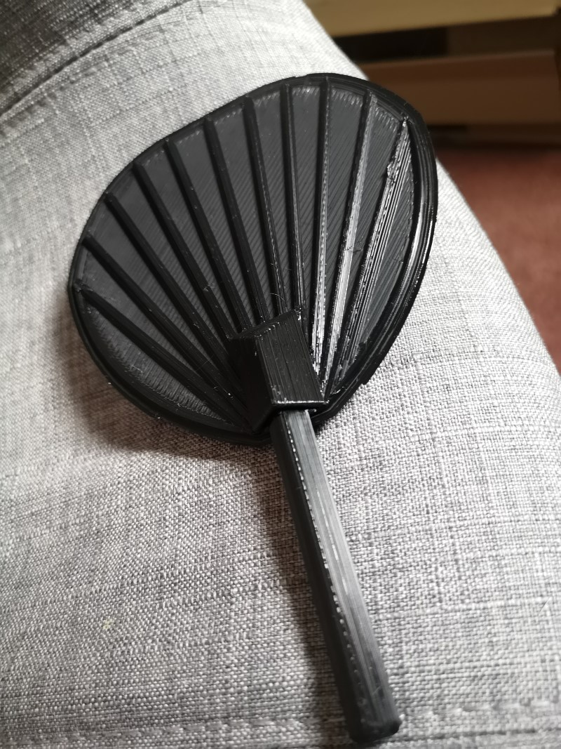 Japanese-Style Hand Fan (for charcoal)