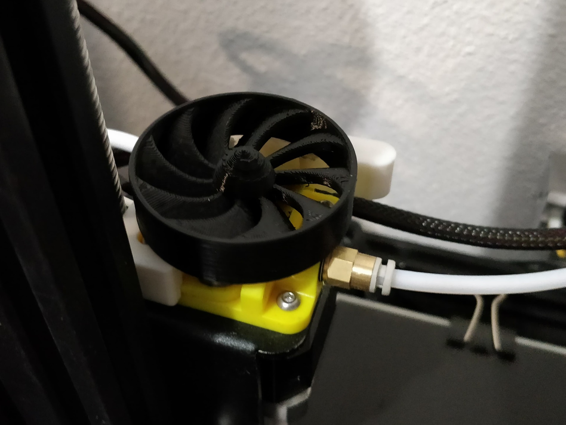Extruder rotation vizualizer turbine ( Creality CR 10 )