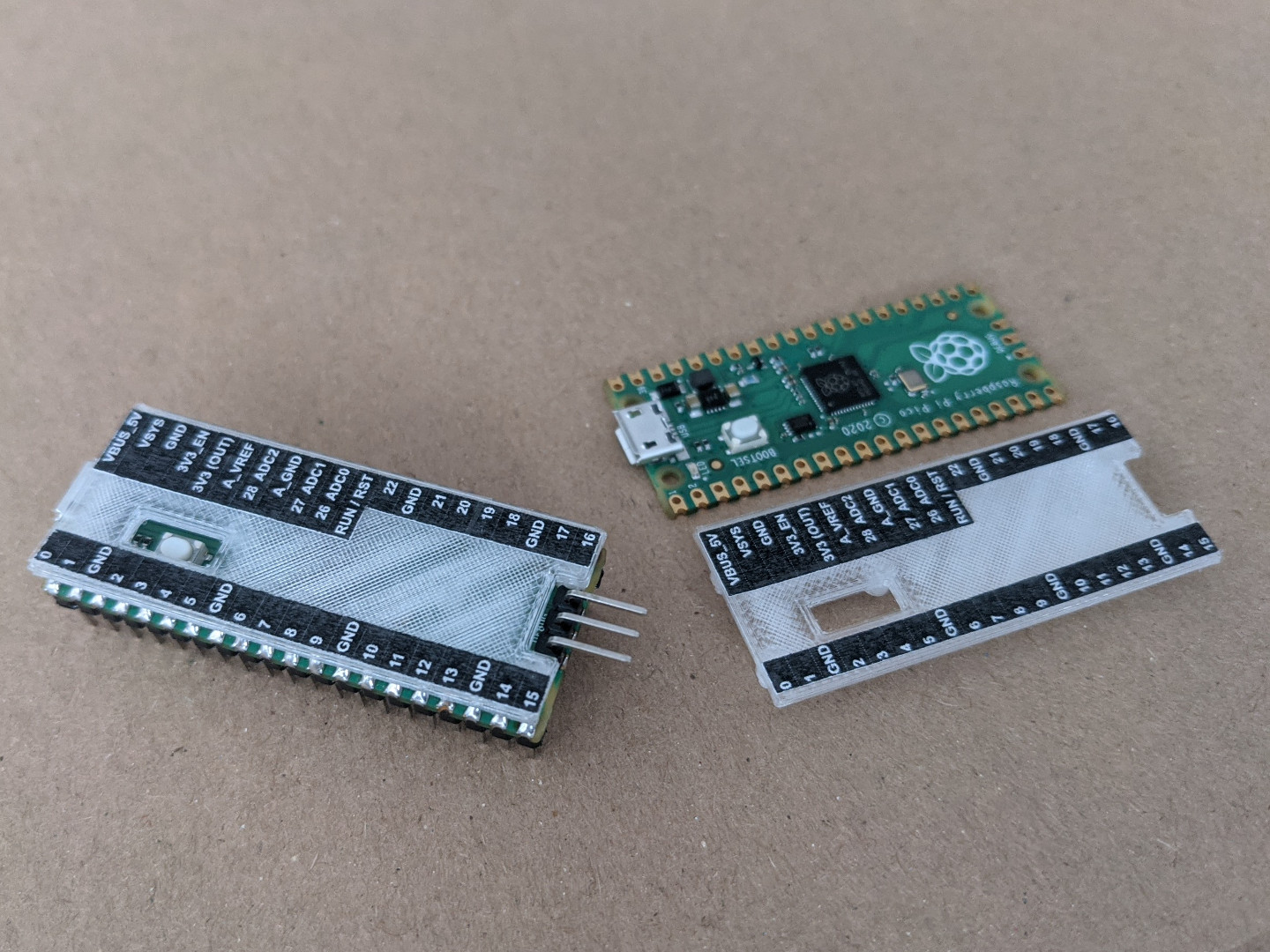 Raspberry Pi Pico Pinout Mask
