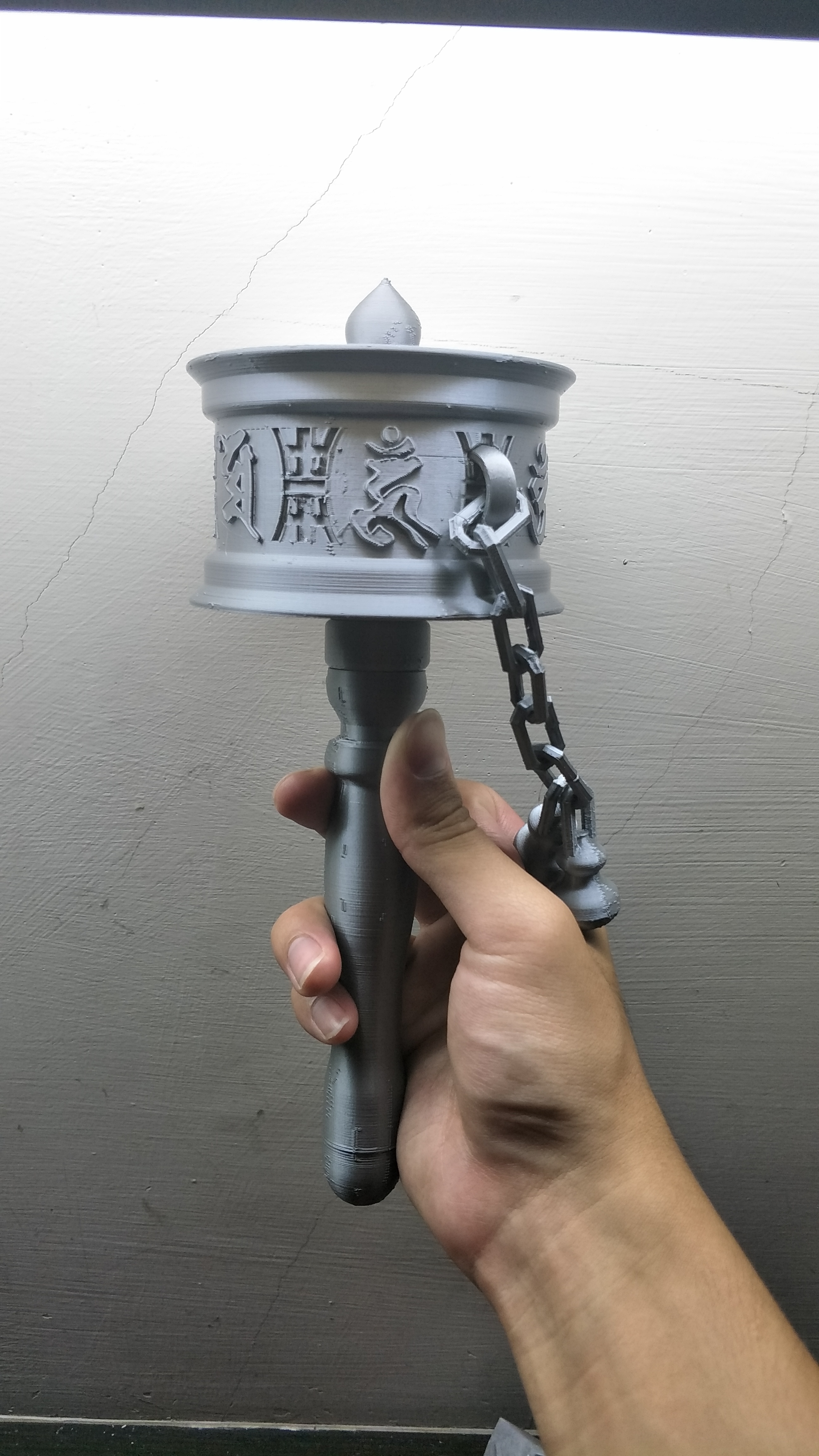 Hand Prayer Wheel (Diameter 9cm)