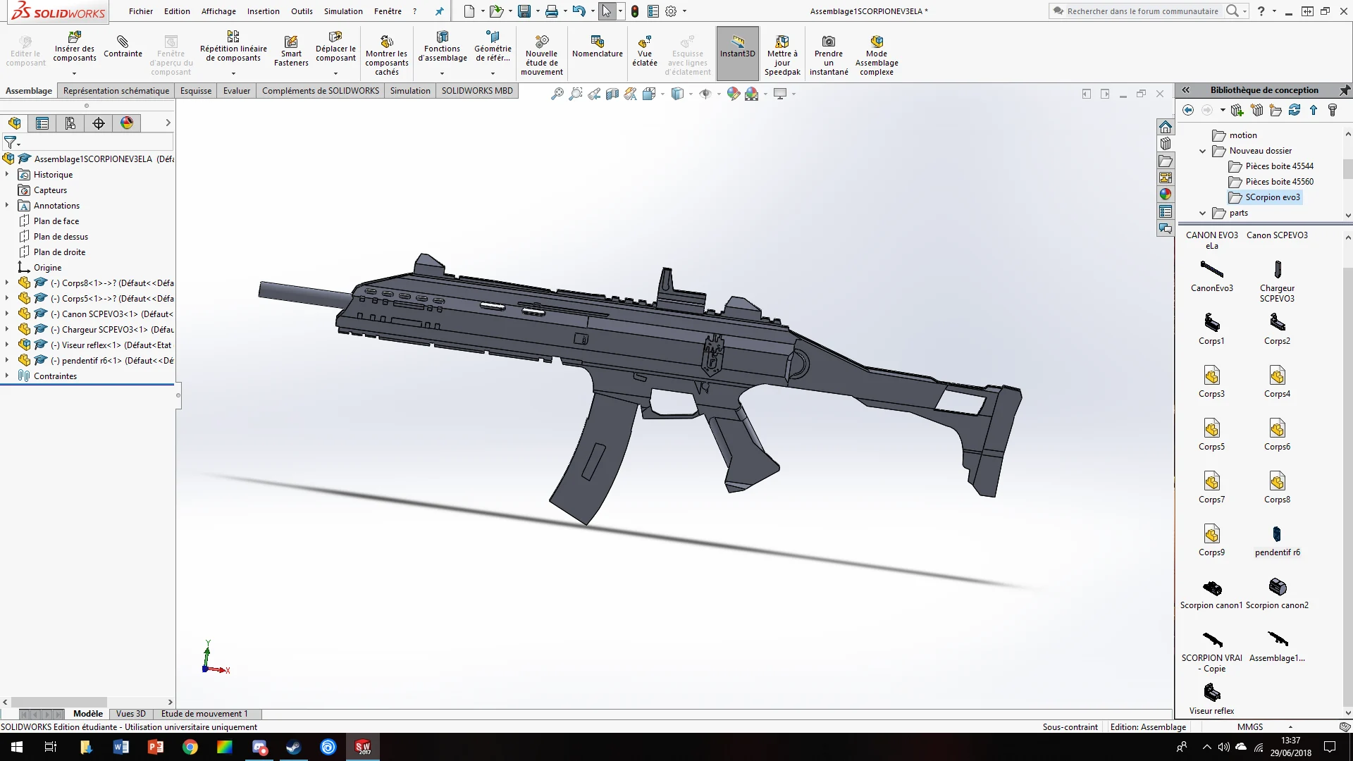Scorpion EVO3 / rainbow six siege