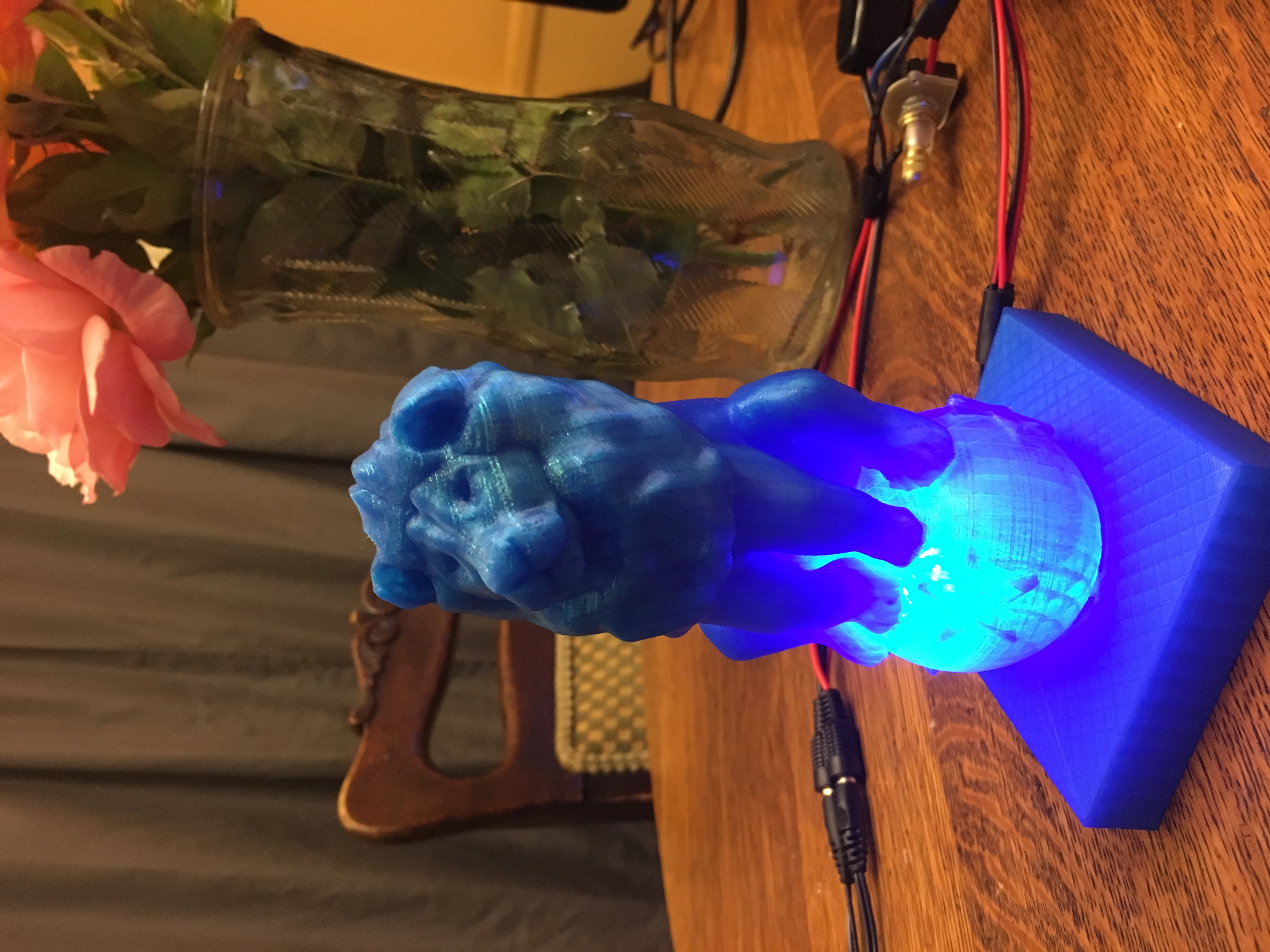 Lion On Ball Nighlight/Lamp