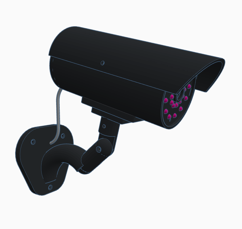 Dummy security camera