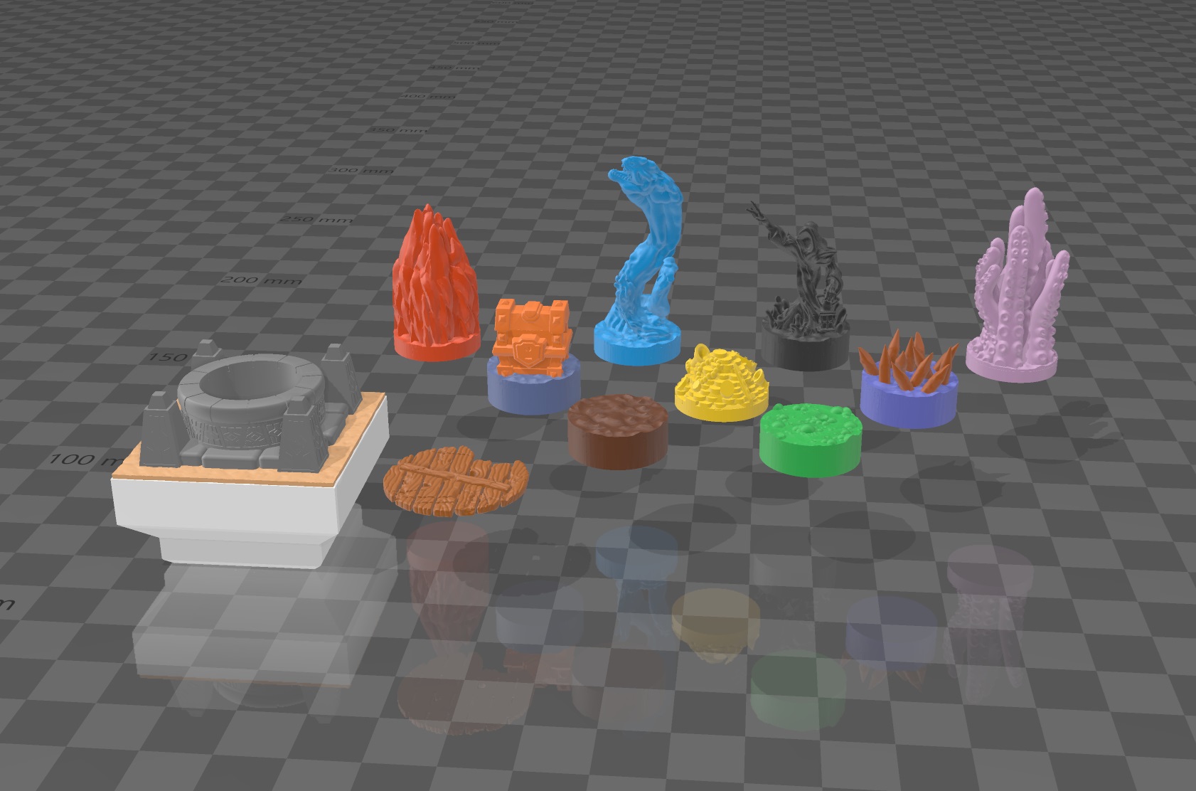 Basic scrying pool with inserts (Dragon Drops compatible)