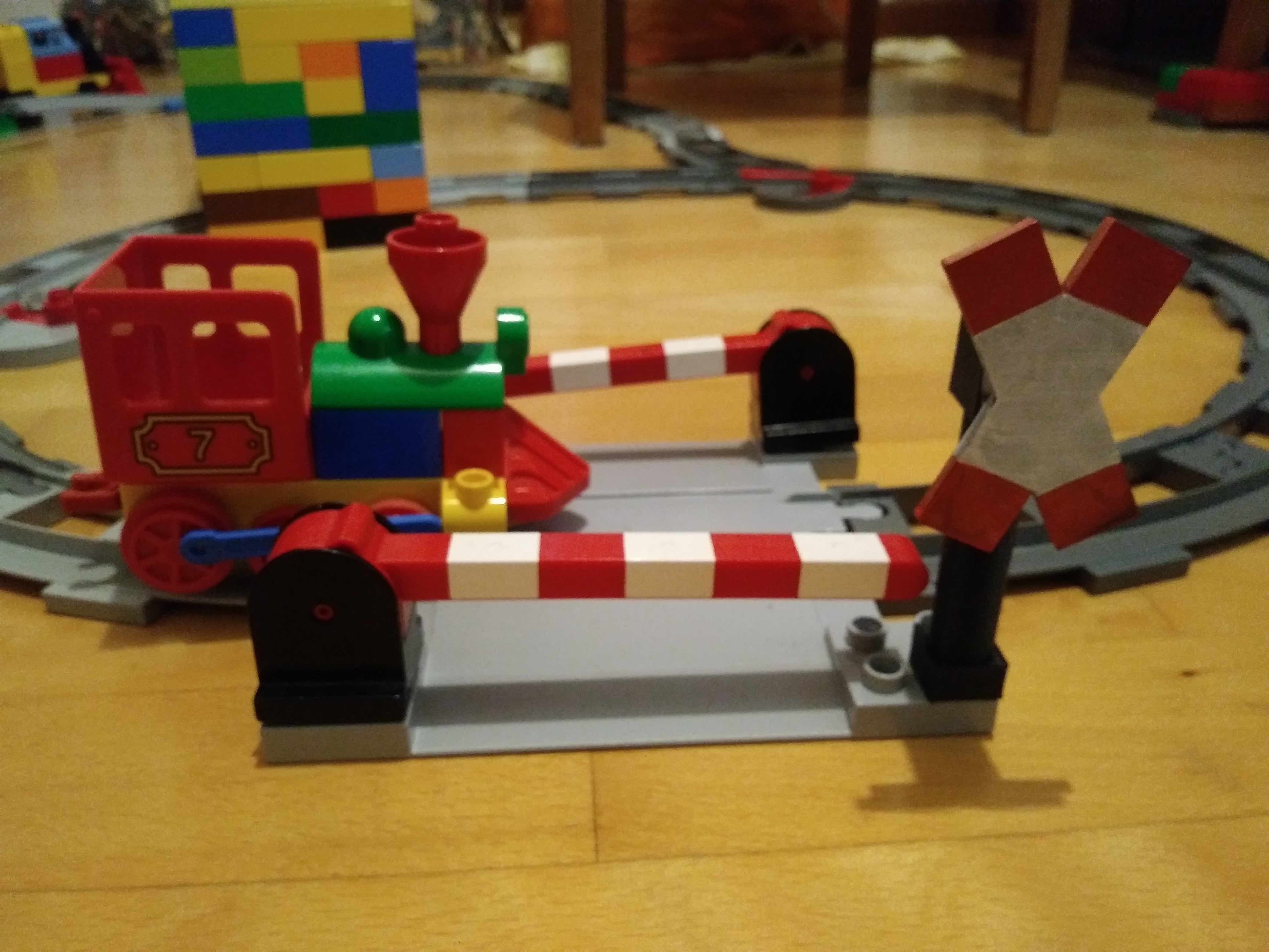 Lego Duplo Train Crossbuck Sign (Andreaskreuz)