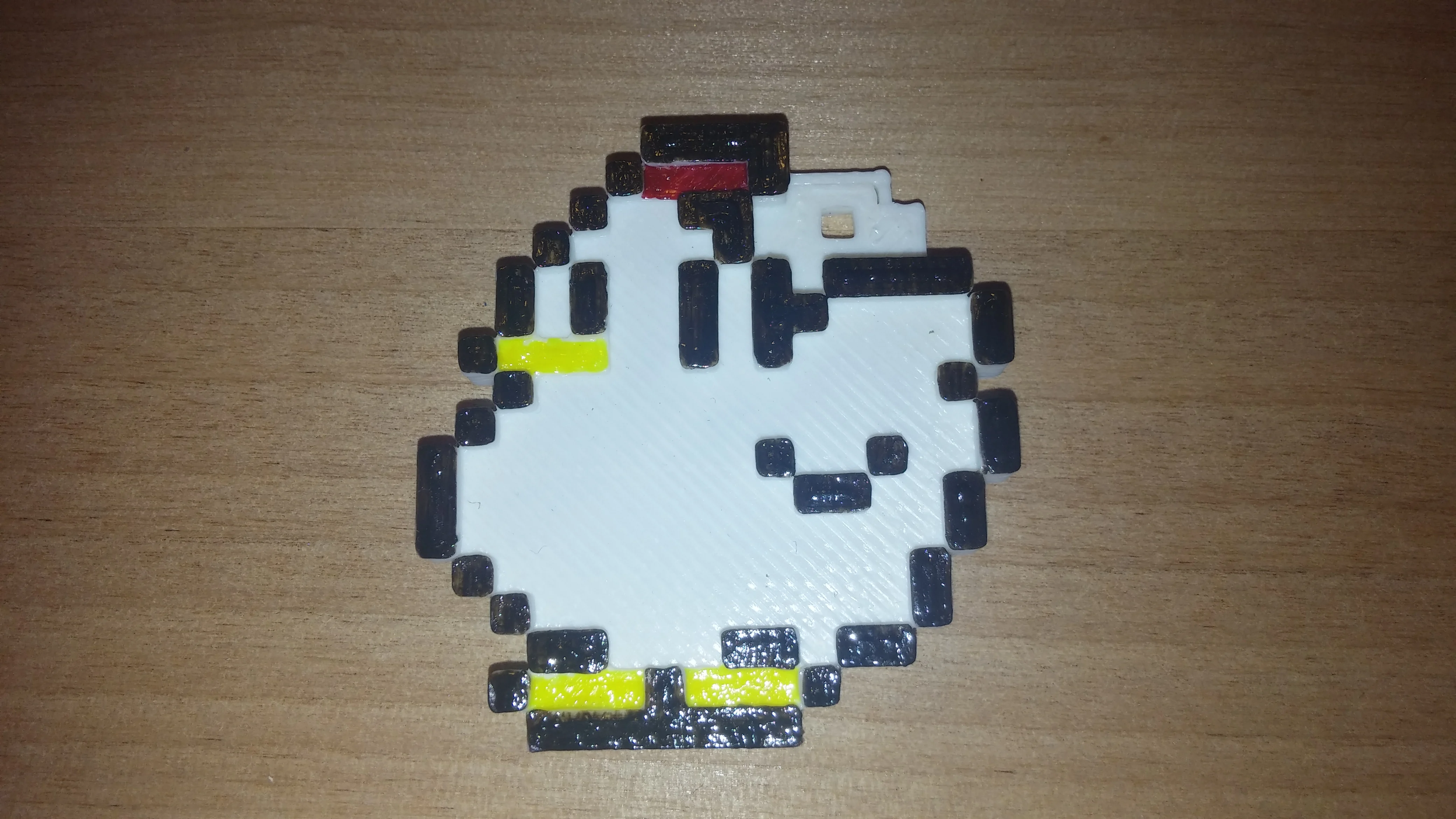 Stardew Valley Chicken Keychain