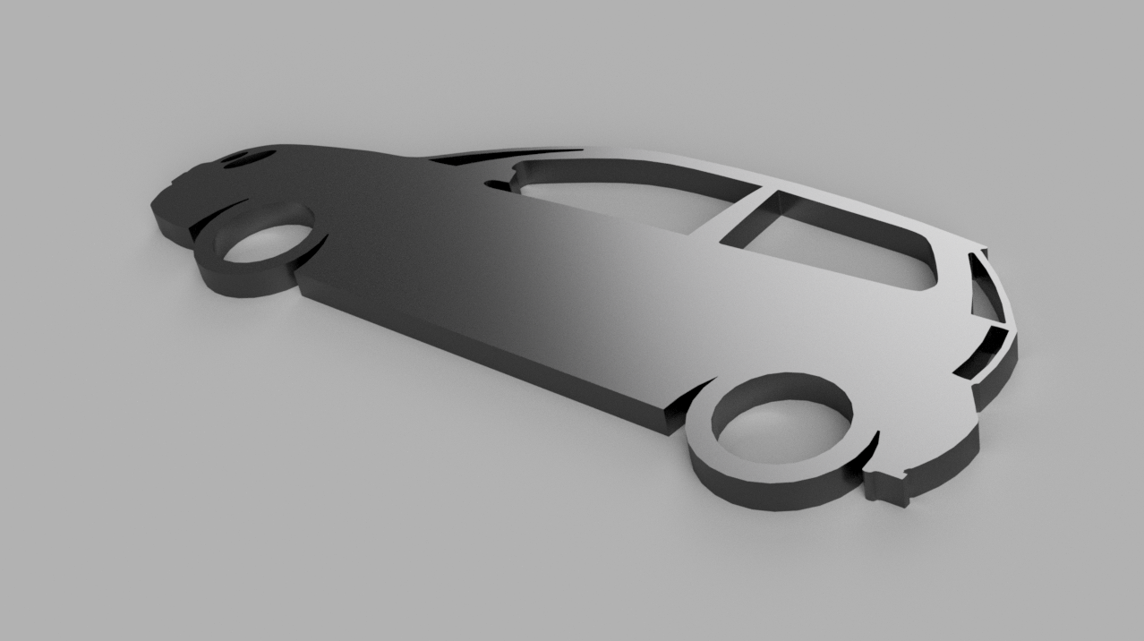 VW Polo 9N Key Fob