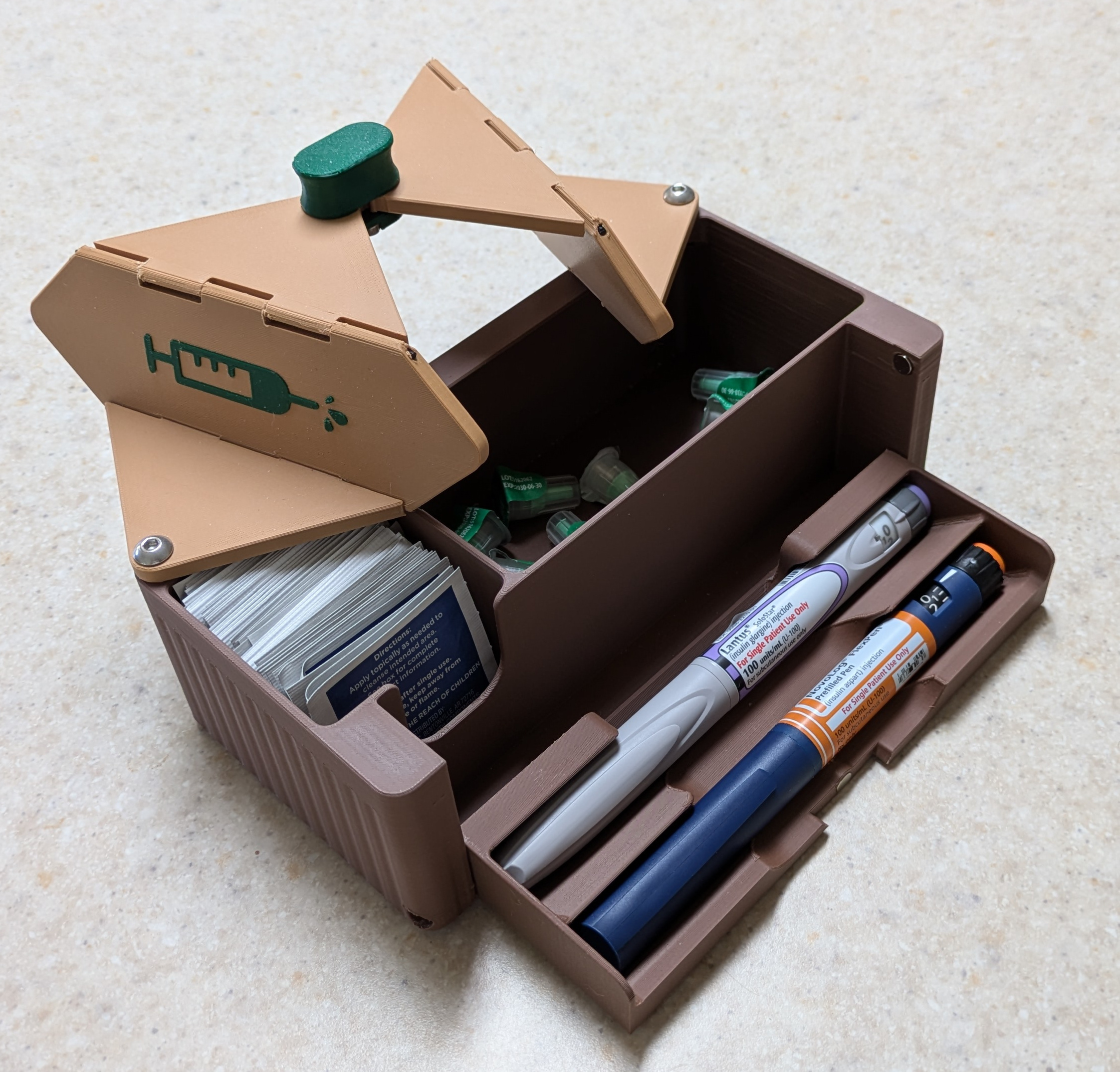 Insulin Injection Supply Storage Box